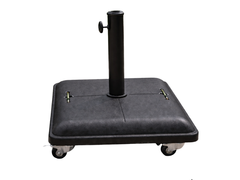 Parasol Base Concrete 37KG with Wheels