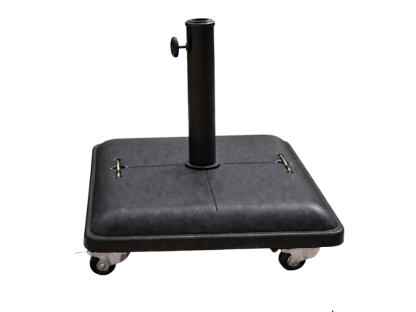 Parasol Base Concrete 37KG with Wheels