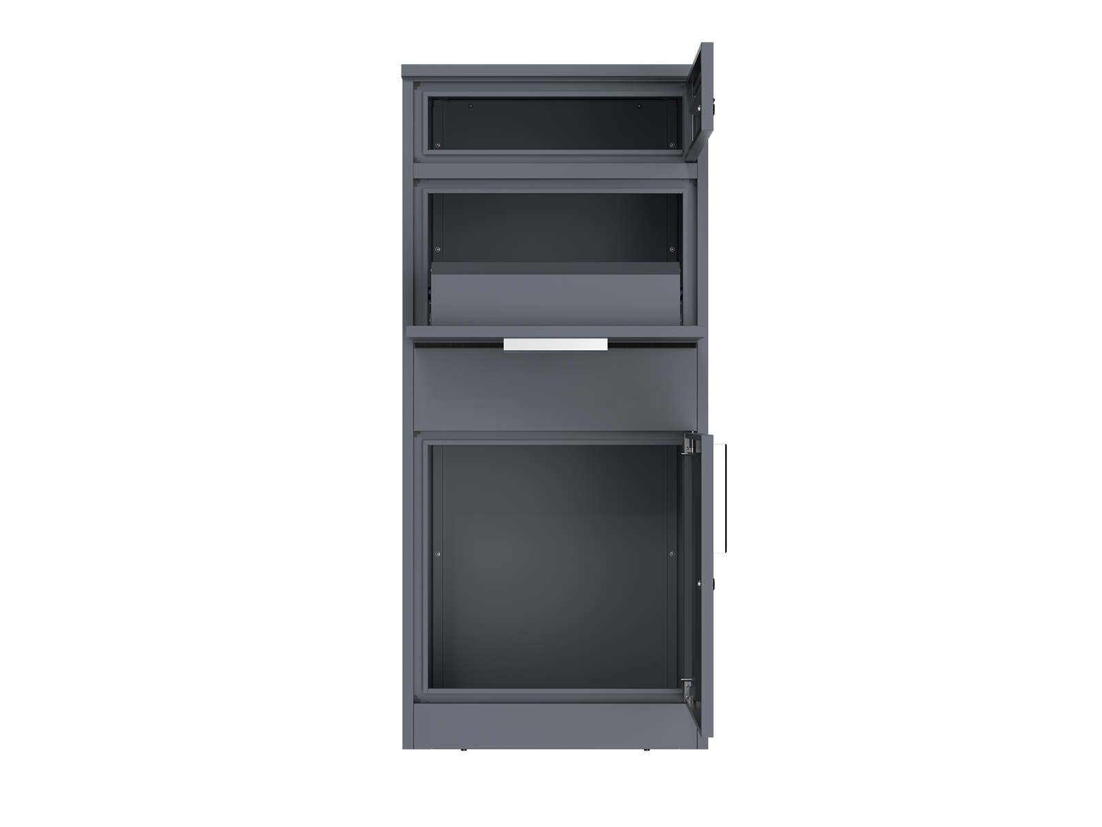Anthracite Parcel And Letter Box | Intergrated Light