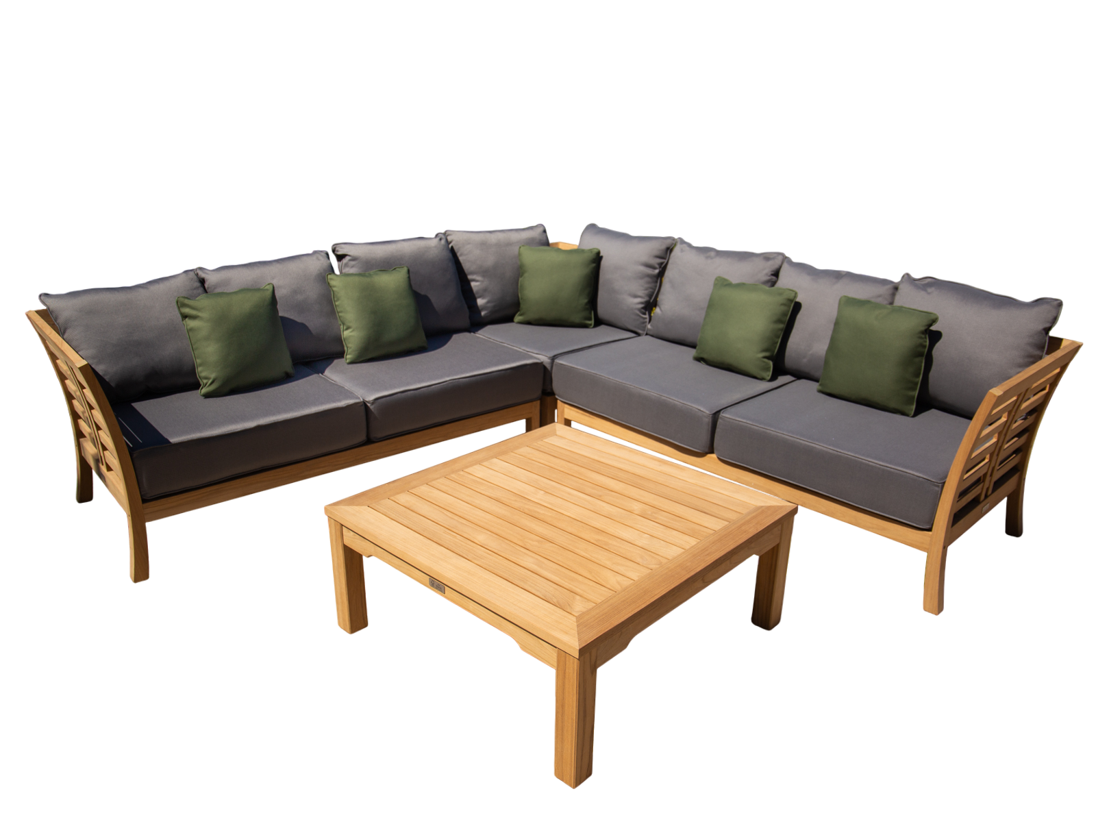 Paris Teak Corner Unit | FSC® Certified-Garden Furniture Centre-HighRange,img,Corner Lounge Units,Outdoor Furniture,Teak Garden Furniture,FSC®,Teak,Teak Sets,Teak Sofas,Showroom on Display-{collection_title}
