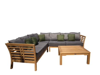 Paris Teak Corner Unit | FSC® Certified-Garden Furniture Centre-HighRange,img,Corner Lounge Units,Outdoor Furniture,Teak Garden Furniture,FSC®,Teak,Teak Sets,Teak Sofas,Showroom on Display-{collection_title}
