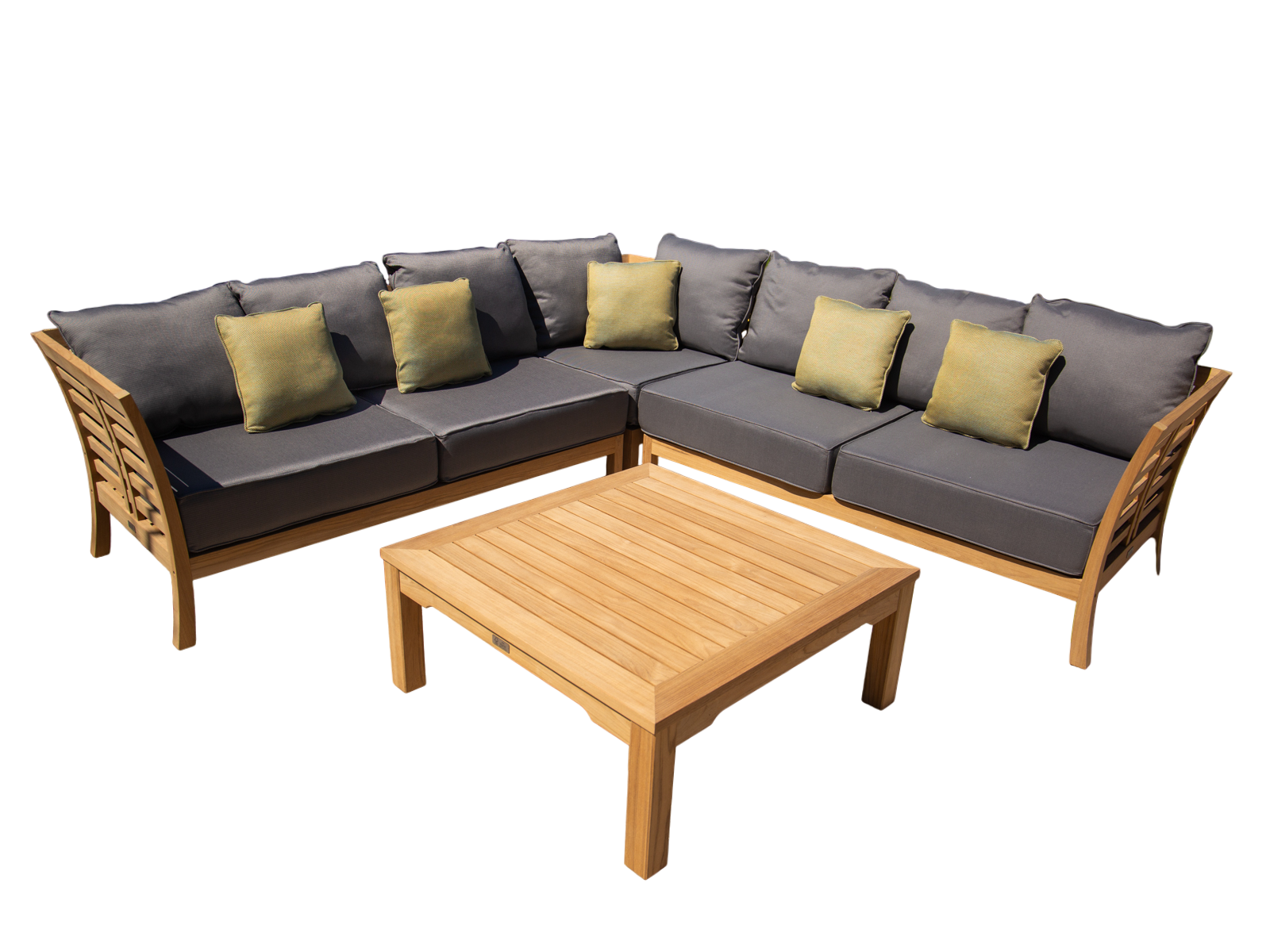 Paris Teak Corner Unit | FSC® Certified-Garden Furniture Centre-HighRange,img,Corner Lounge Units,Outdoor Furniture,Teak Garden Furniture,FSC®,Teak,Teak Sets,Teak Sofas,Showroom on Display-{collection_title}