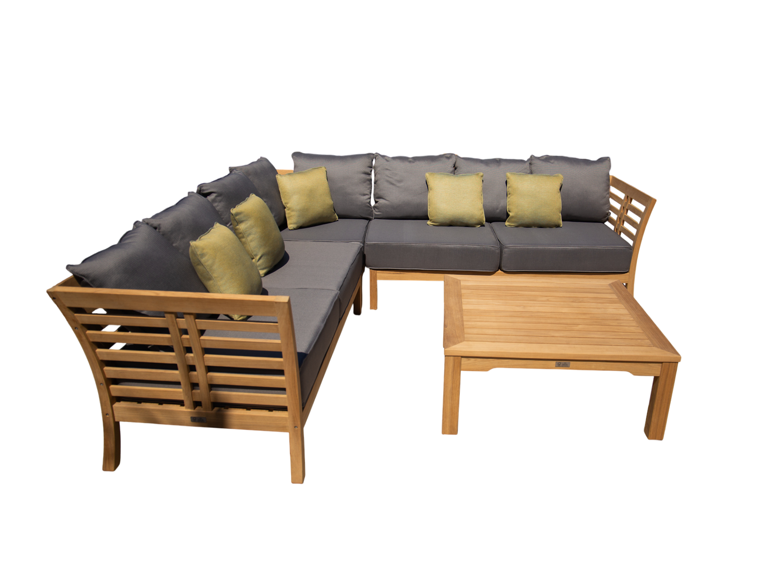 Paris Teak Corner Unit | FSC® Certified-Garden Furniture Centre-HighRange,img,Corner Lounge Units,Outdoor Furniture,Teak Garden Furniture,FSC®,Teak,Teak Sets,Teak Sofas,Showroom on Display-{collection_title}