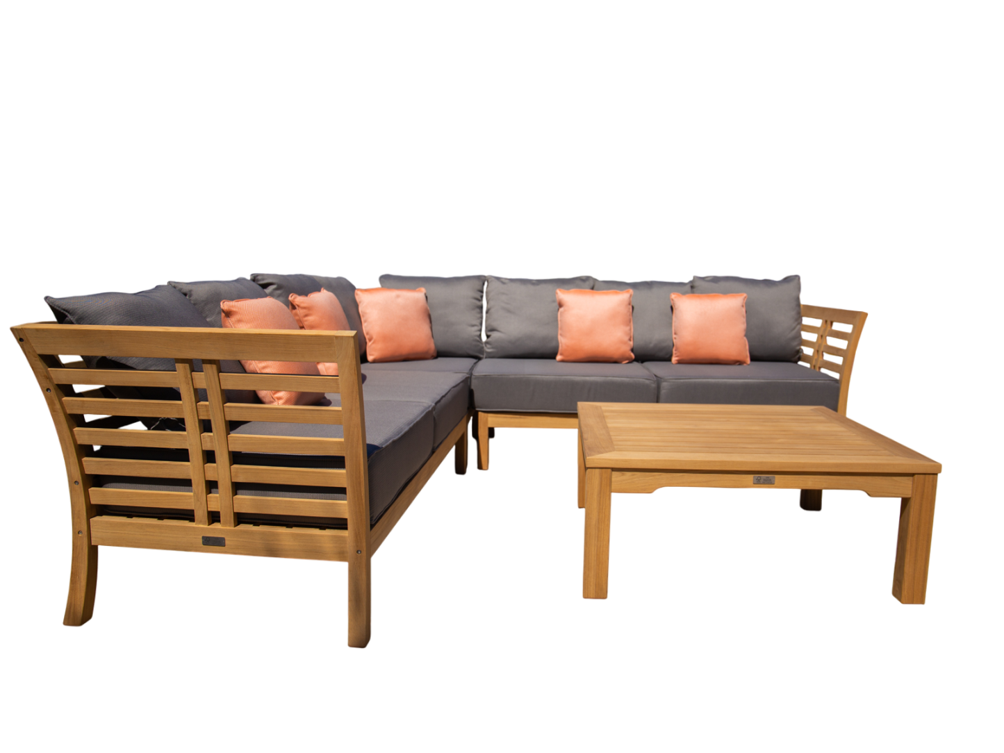 Paris Teak Corner Unit | FSC® Certified-Garden Furniture Centre-HighRange,img,Corner Lounge Units,Outdoor Furniture,Teak Garden Furniture,FSC®,Teak,Teak Sets,Teak Sofas,Showroom on Display-{collection_title}