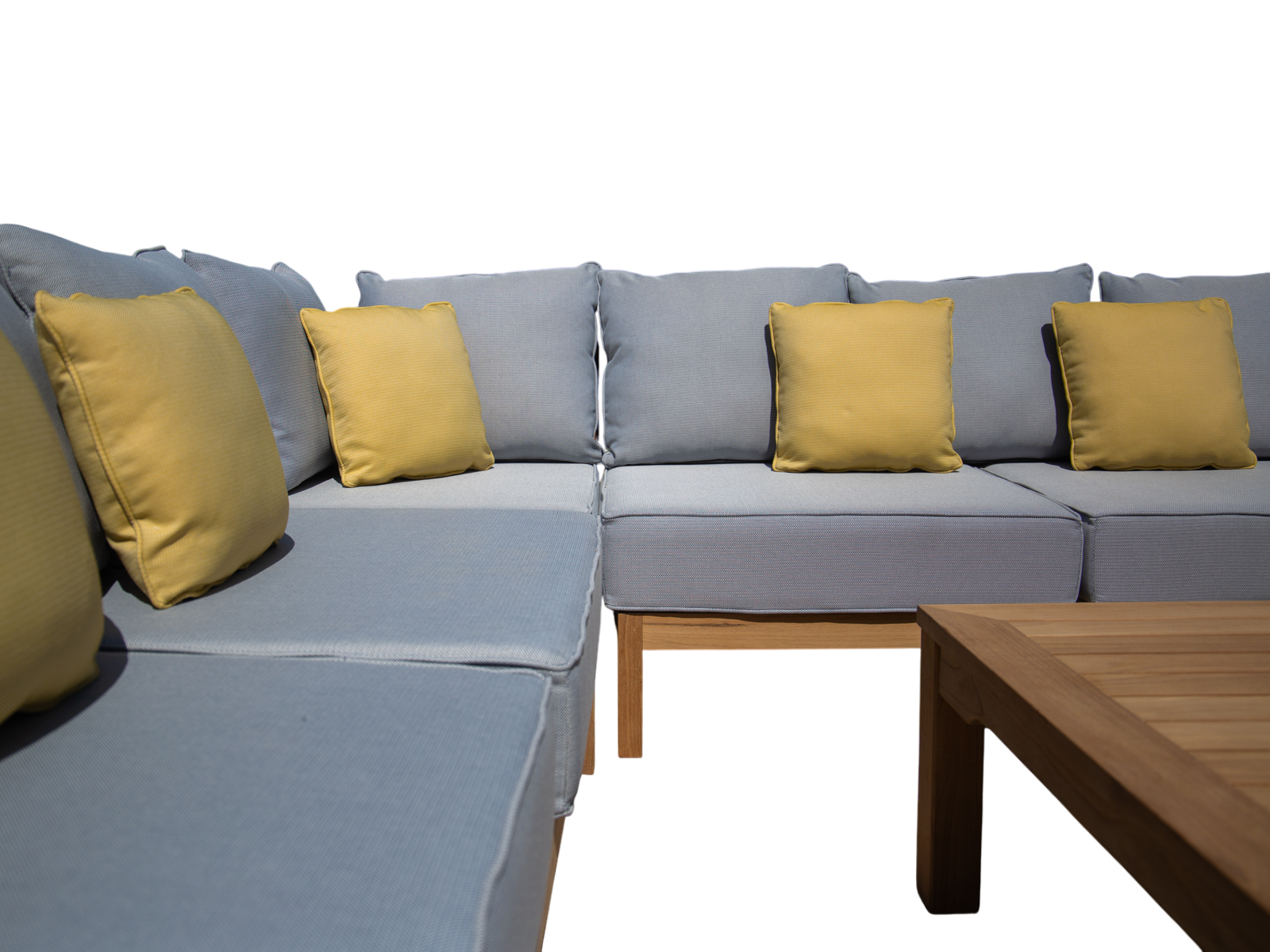 Paris Teak Corner Unit | FSC® Certified-Garden Furniture Centre-HighRange,img,Corner Lounge Units,Outdoor Furniture,Teak Garden Furniture,FSC®,Teak,Teak Sets,Teak Sofas,Showroom on Display-{collection_title}