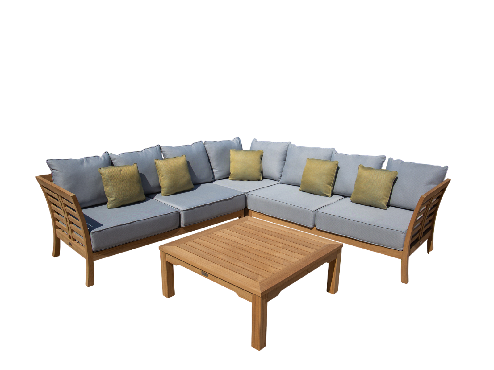 Paris Teak Corner Unit | FSC® Certified-Garden Furniture Centre-HighRange,img,Corner Lounge Units,Outdoor Furniture,Teak Garden Furniture,FSC®,Teak,Teak Sets,Teak Sofas,Showroom on Display-{collection_title}