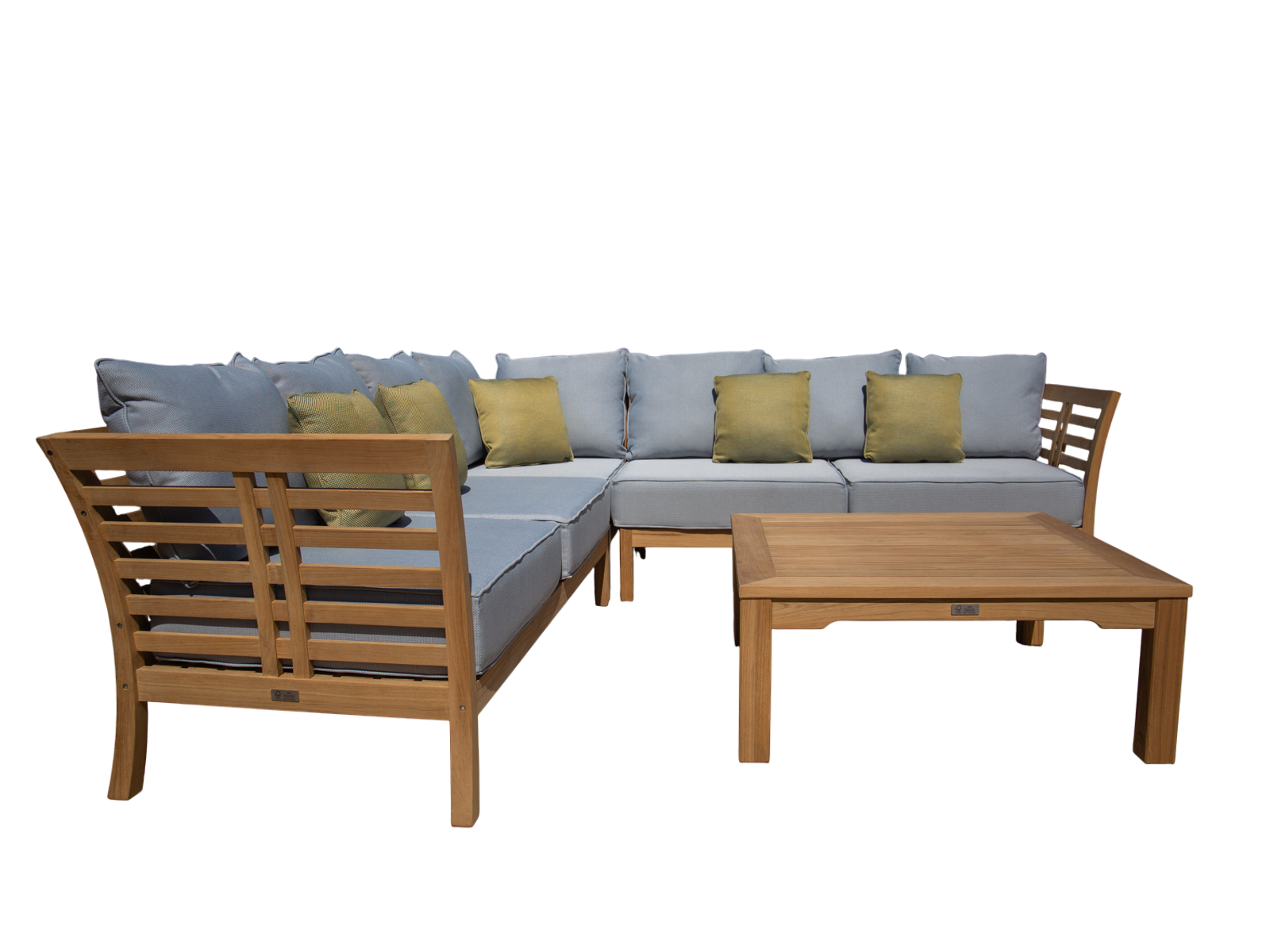 Paris Teak Corner Unit | FSC® Certified-Garden Furniture Centre-HighRange,img,Corner Lounge Units,Outdoor Furniture,Teak Garden Furniture,FSC®,Teak,Teak Sets,Teak Sofas,Showroom on Display-{collection_title}