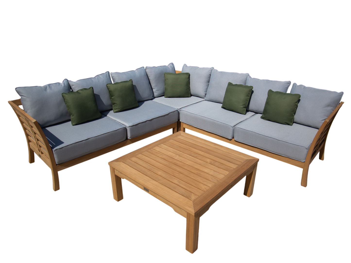 Paris Teak Corner Unit | FSC® Certified-Garden Furniture Centre-HighRange,img,Corner Lounge Units,Outdoor Furniture,Teak Garden Furniture,FSC®,Teak,Teak Sets,Teak Sofas,Showroom on Display-{collection_title}