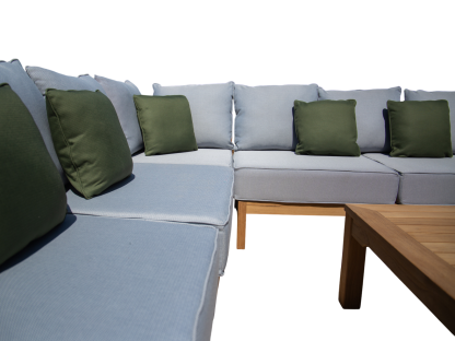 Paris Teak Corner Unit | FSC® Certified-Garden Furniture Centre-HighRange,img,Corner Lounge Units,Outdoor Furniture,Teak Garden Furniture,FSC®,Teak,Teak Sets,Teak Sofas,Showroom on Display-{collection_title}