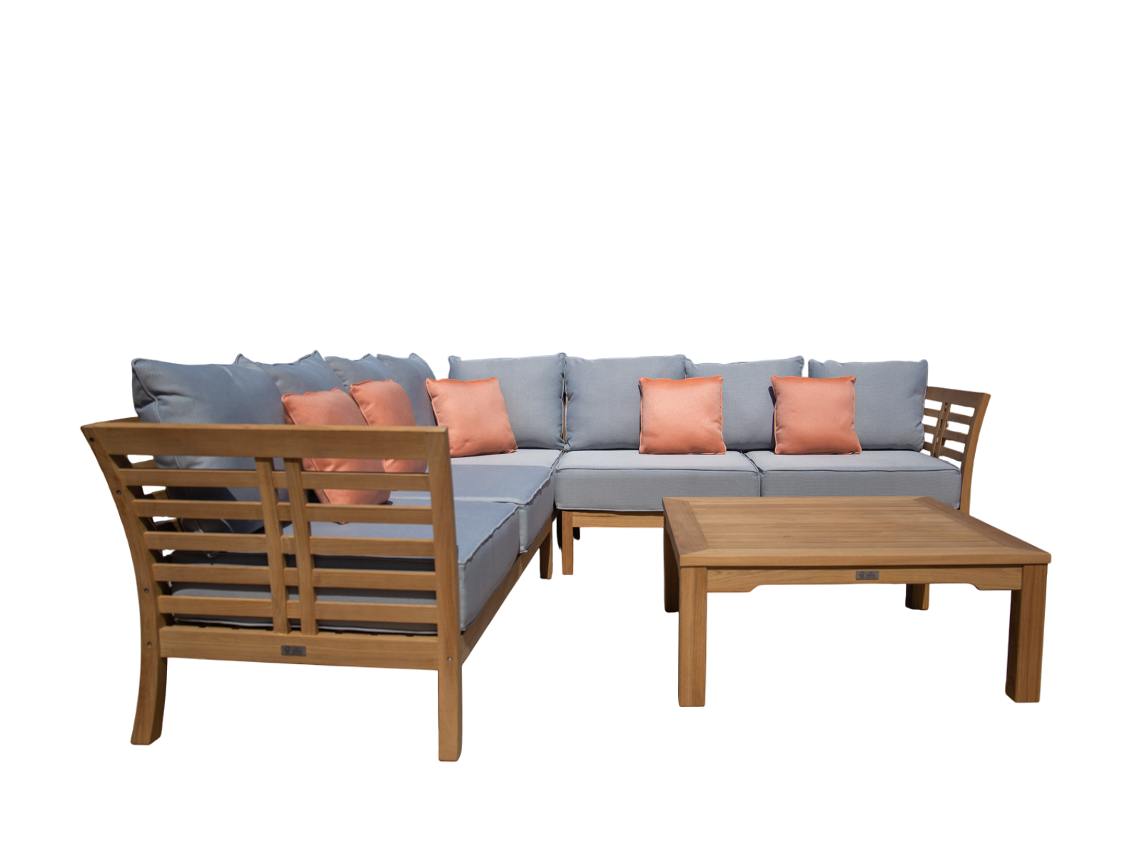 Paris Teak Corner Unit | FSC® Certified-Garden Furniture Centre-HighRange,img,Corner Lounge Units,Outdoor Furniture,Teak Garden Furniture,FSC®,Teak,Teak Sets,Teak Sofas,Showroom on Display-{collection_title}