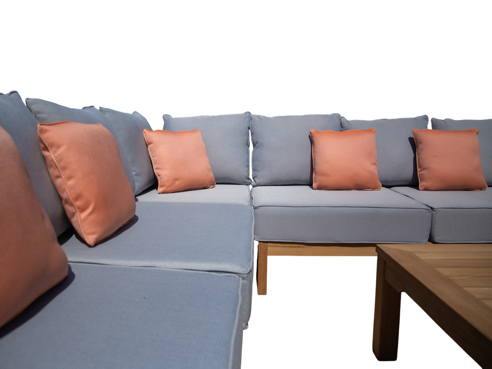 Paris Teak Corner Unit | FSC® Certified-Garden Furniture Centre-HighRange,img,Corner Lounge Units,Outdoor Furniture,Teak Garden Furniture,FSC®,Teak,Teak Sets,Teak Sofas,Showroom on Display-{collection_title}