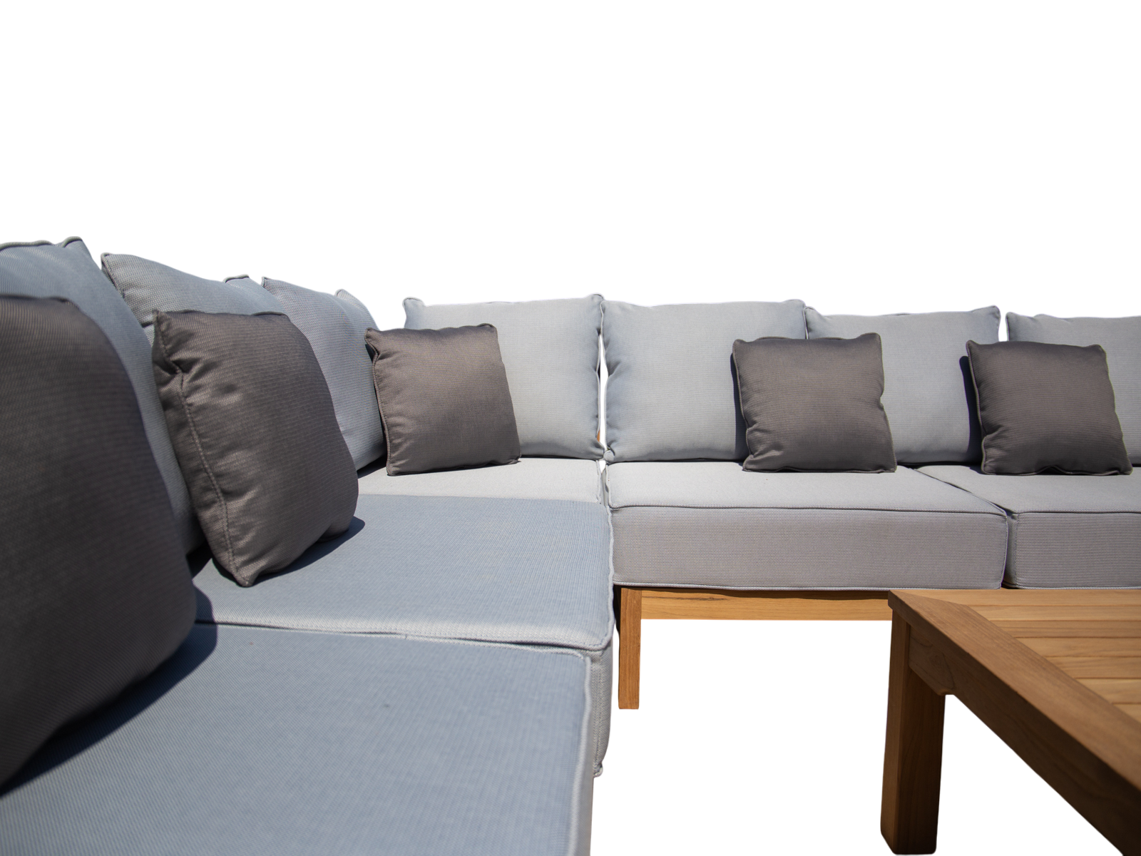 Paris Teak Corner Unit | FSC® Certified-Garden Furniture Centre-HighRange,img,Corner Lounge Units,Outdoor Furniture,Teak Garden Furniture,FSC®,Teak,Teak Sets,Teak Sofas,Showroom on Display-{collection_title}