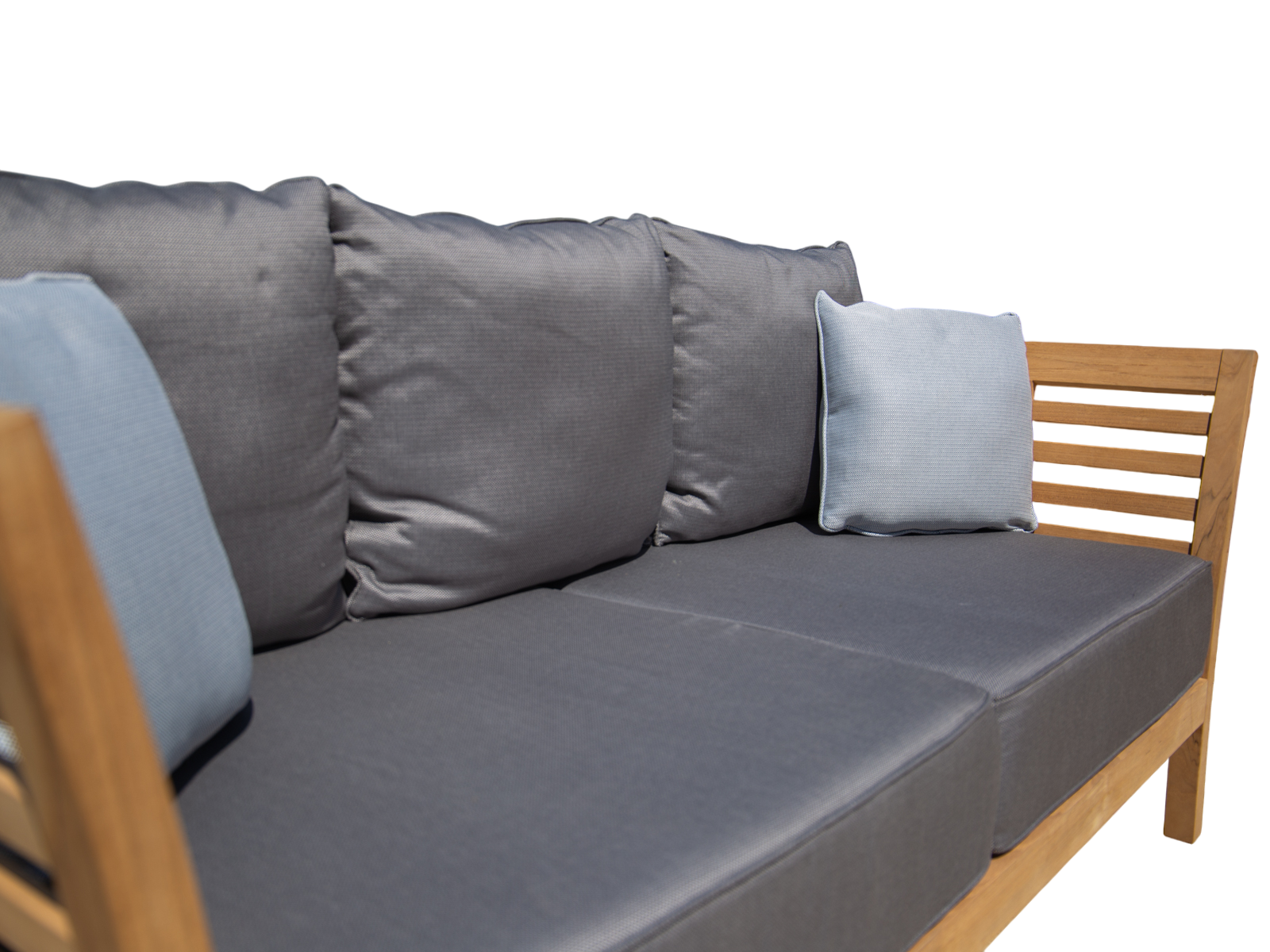 Paris Sofa | FSC® Certified-Garden Furniture Centre-HighRange,Teak Garden Furniture,FSC®,Teak,Teak Sofas,Showroom on Display,Outdoor Lounging,Outdoor Furniture-{collection_title}