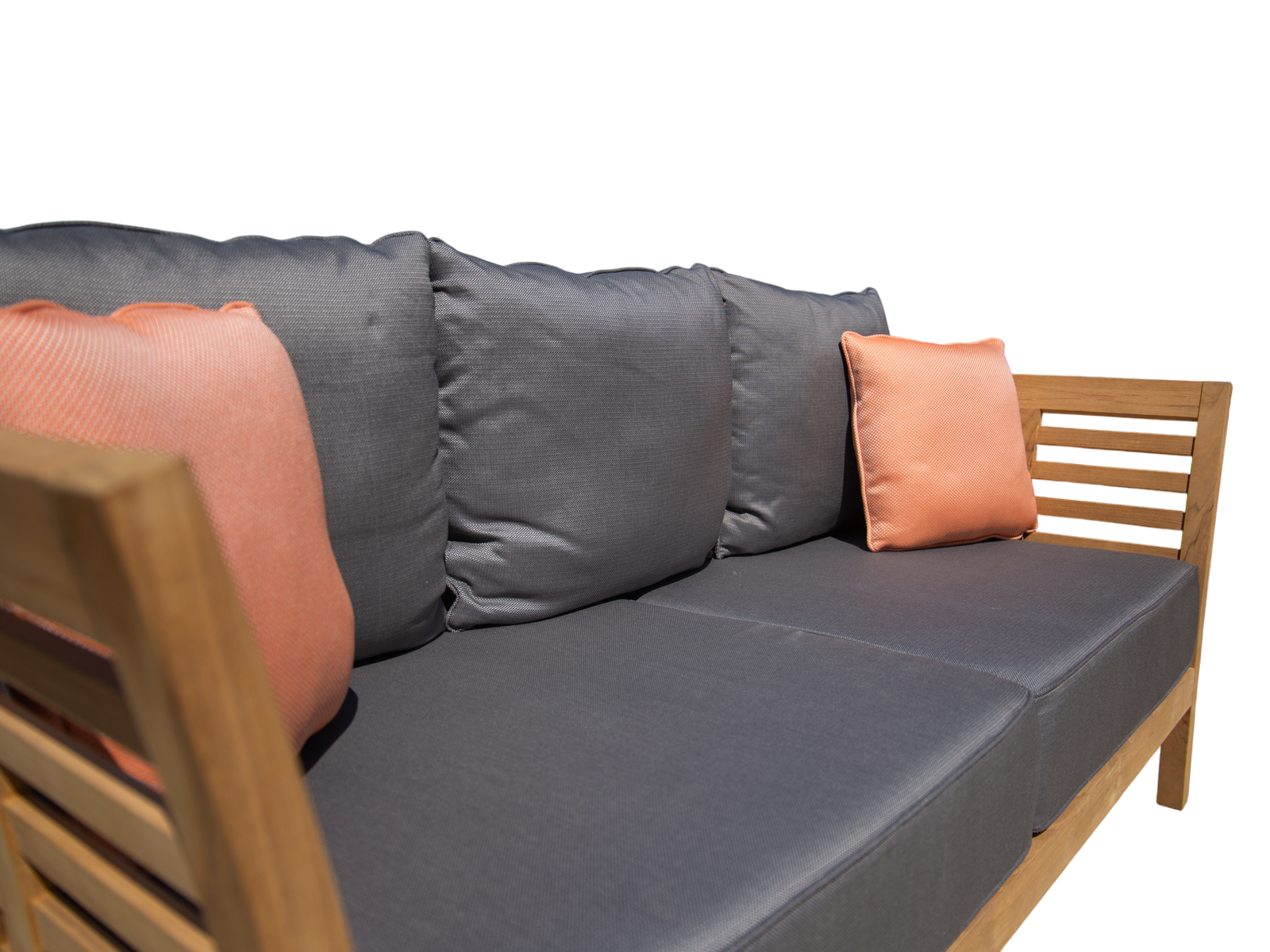 Paris Sofa | FSC® Certified-Garden Furniture Centre-HighRange,Teak Garden Furniture,FSC®,Teak,Teak Sofas,Showroom on Display,Outdoor Lounging,Outdoor Furniture-{collection_title}