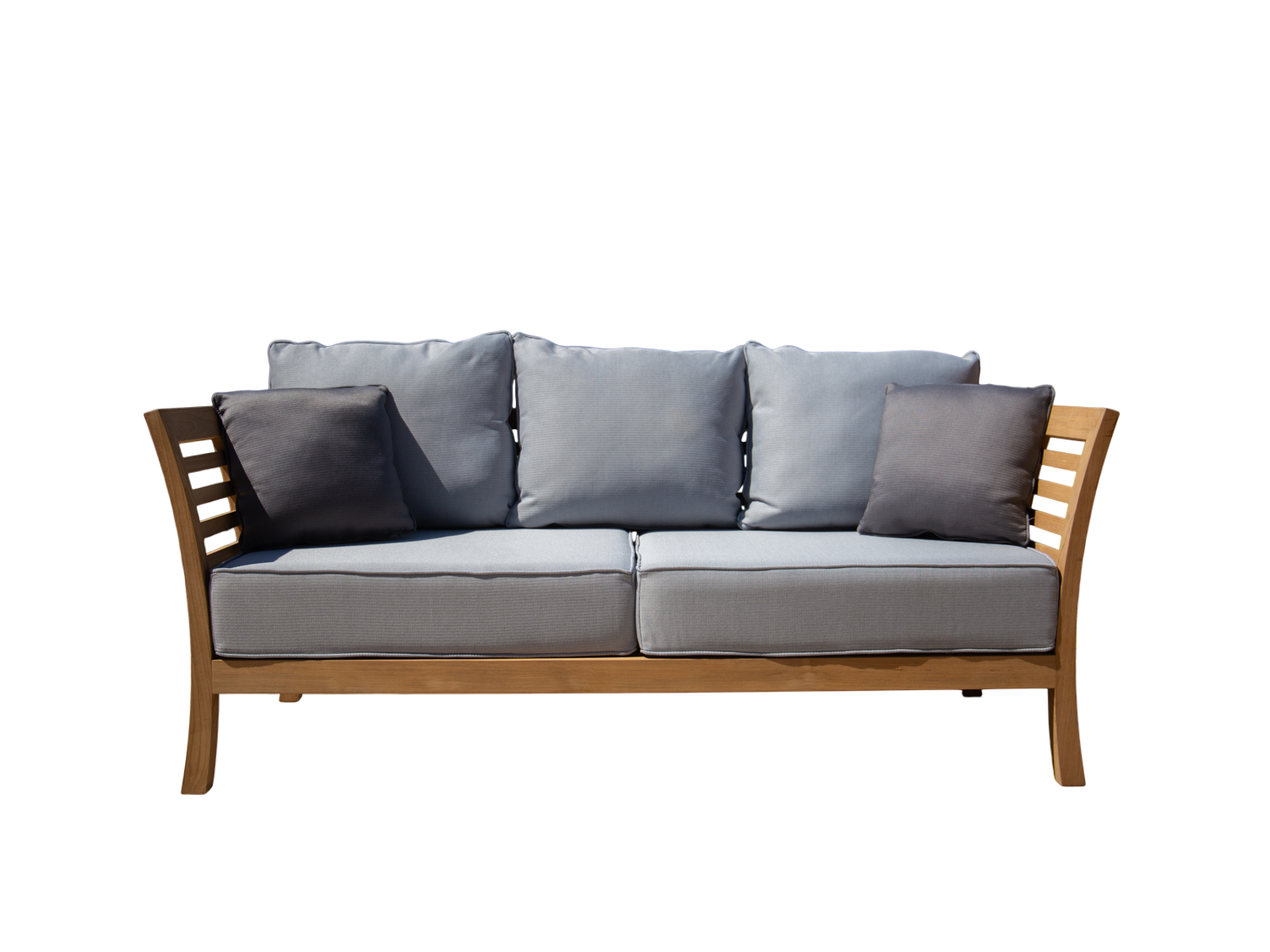 Paris Sofa | FSC® Certified-Garden Furniture Centre-HighRange,Teak Garden Furniture,FSC®,Teak,Teak Sofas,Showroom on Display,Outdoor Lounging,Outdoor Furniture-{collection_title}