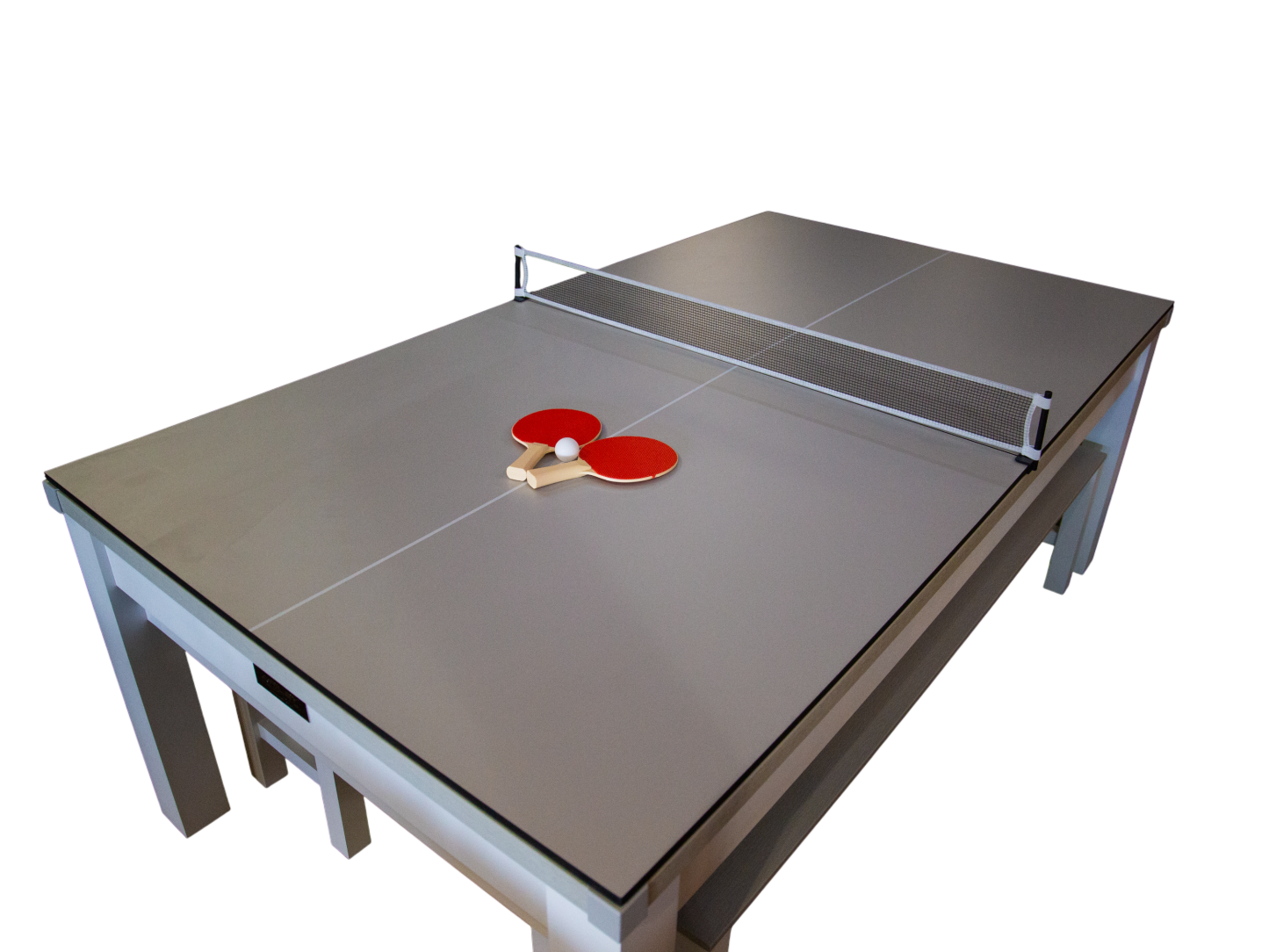 Outdoor Games Diner Table | Grey & White-Garden Furniture Centre-Games Tables,Accessories,HighRange-{collection_title}