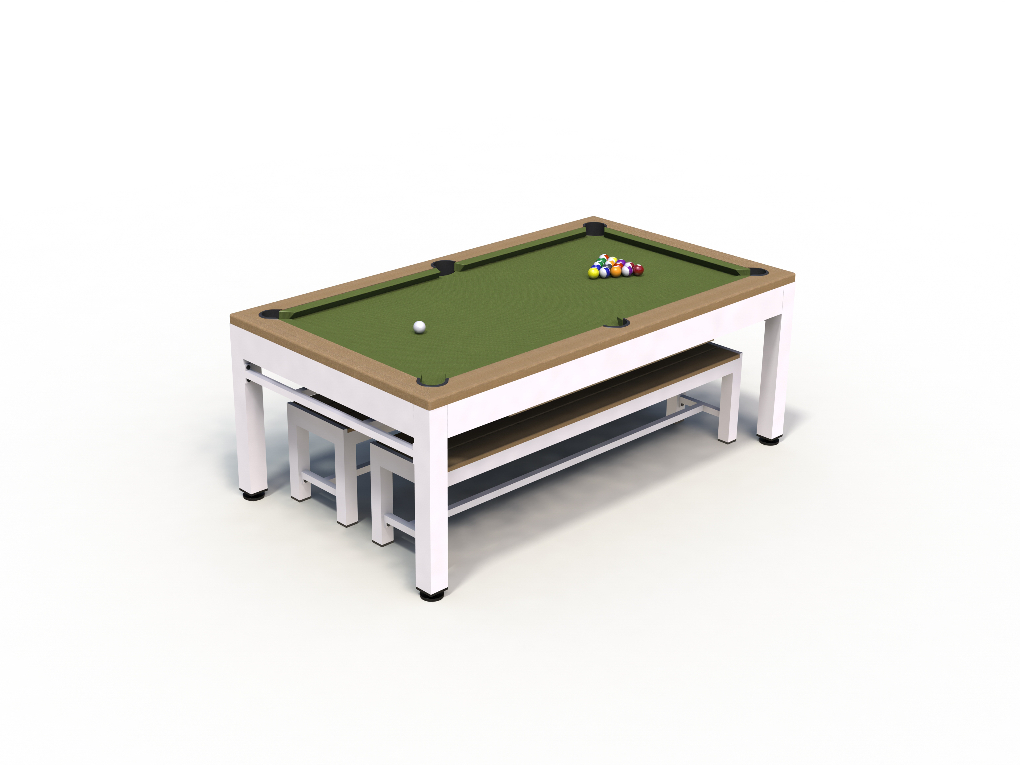 Outdoor Pool Table