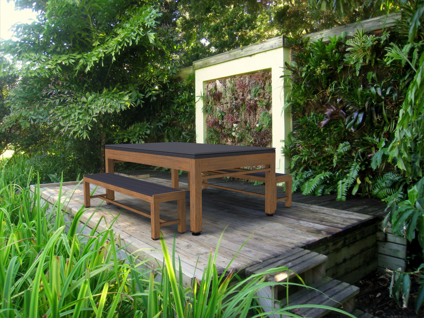 Outdoor Pool Table