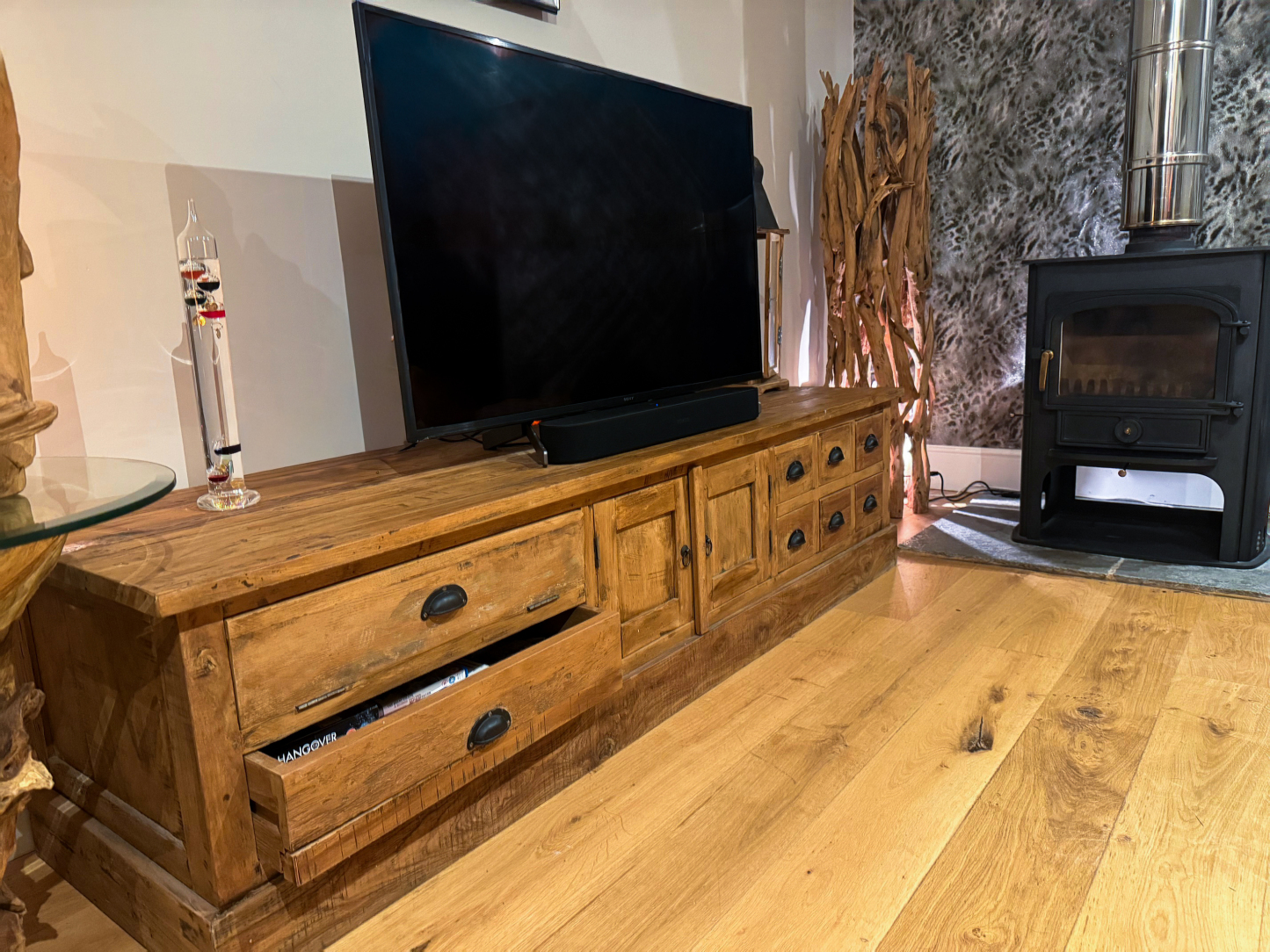 Media Unit | Reclaimed Teak-Garden Furniture Centre-Teak,Reclaimed Furniture,Conservatory-{collection_title}