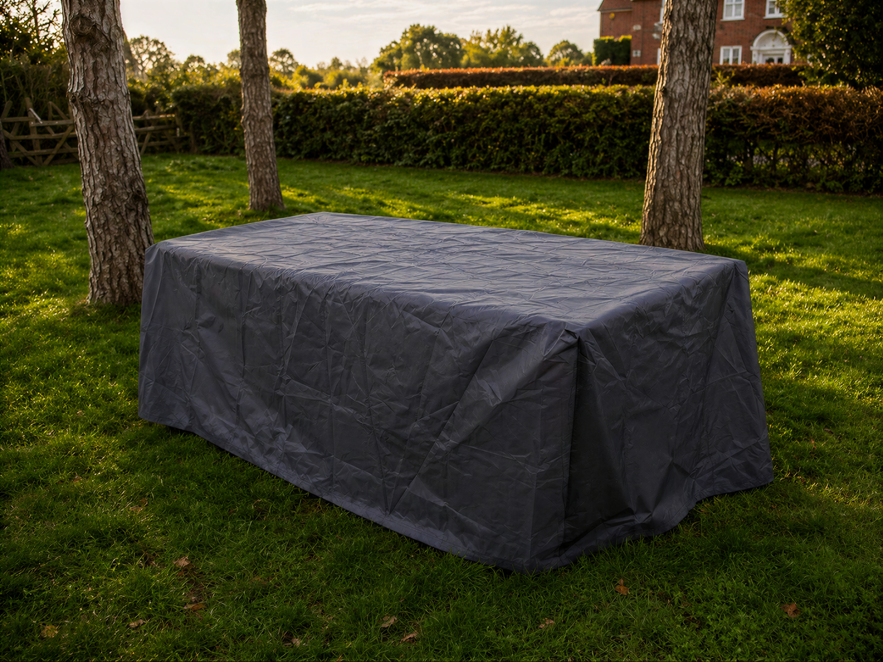 Breathable Rectangular Table Weather Cover | Large 