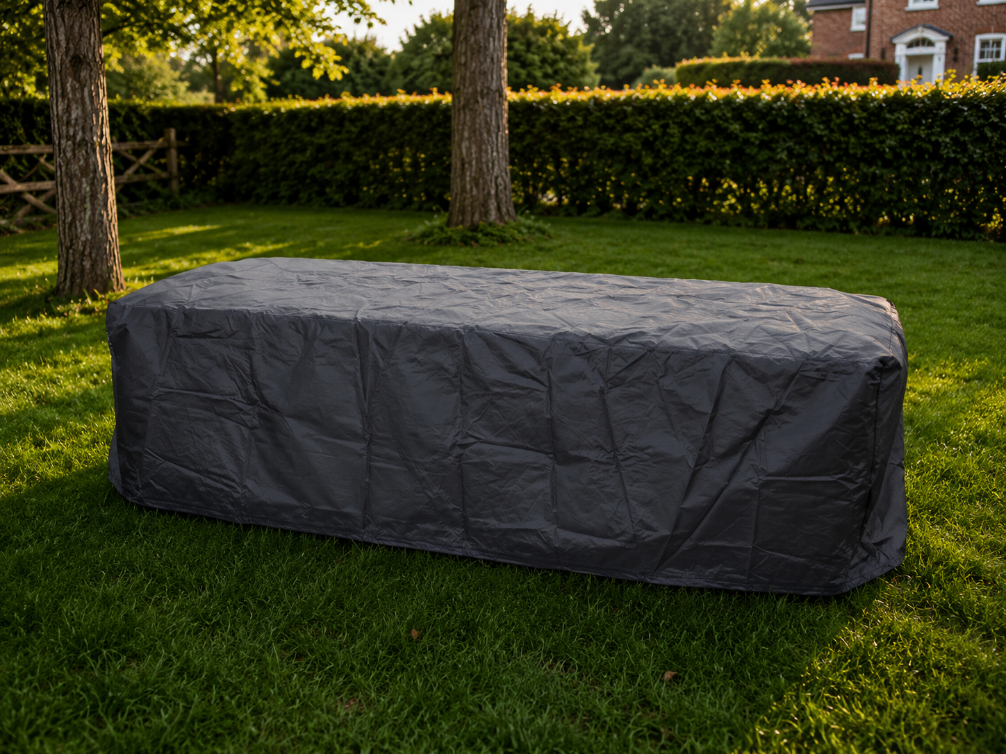 Breathable Rectangular Table Weather Cover | Medium