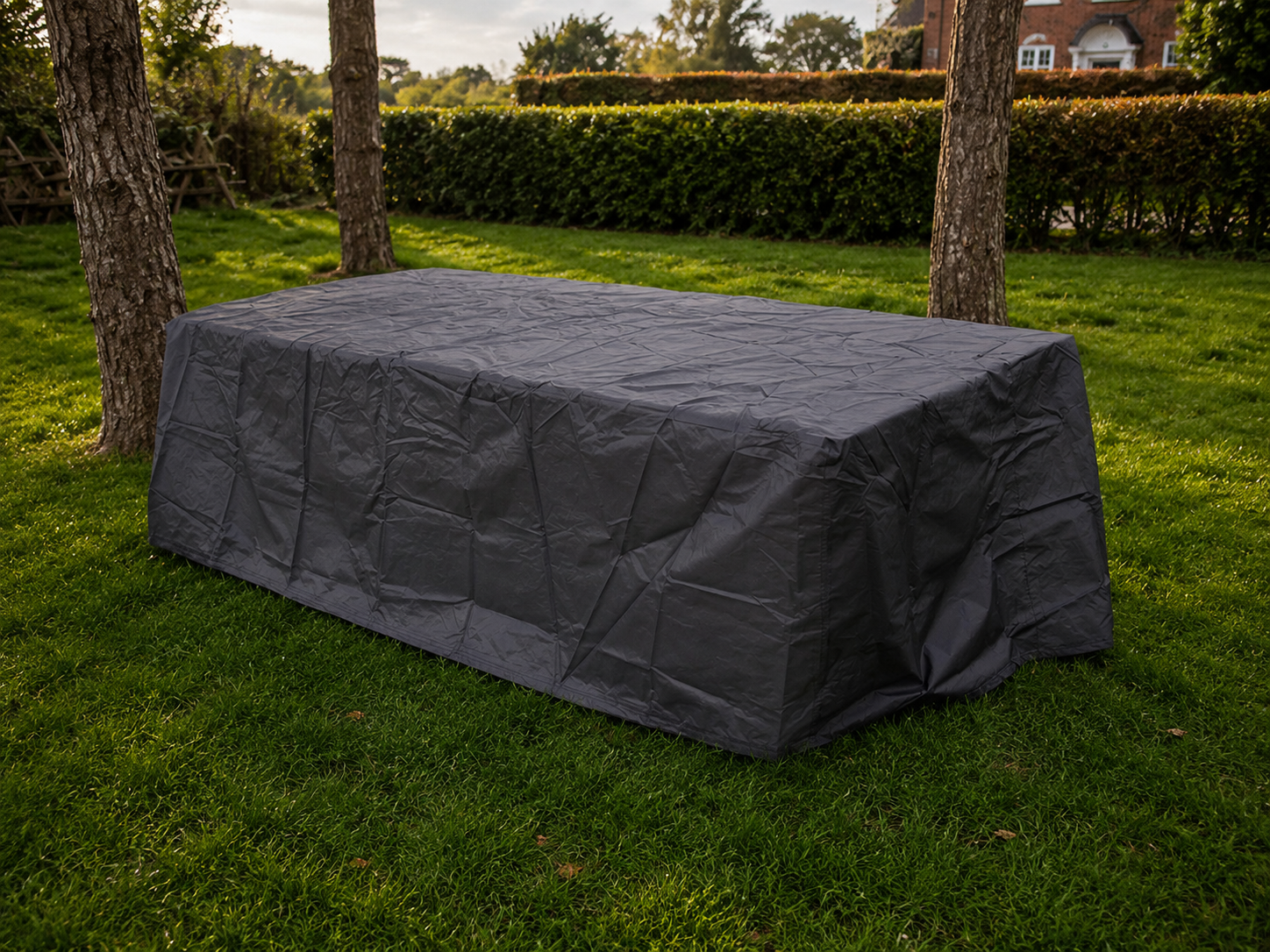Breathable Rectangular Table Weather Cover | Medium