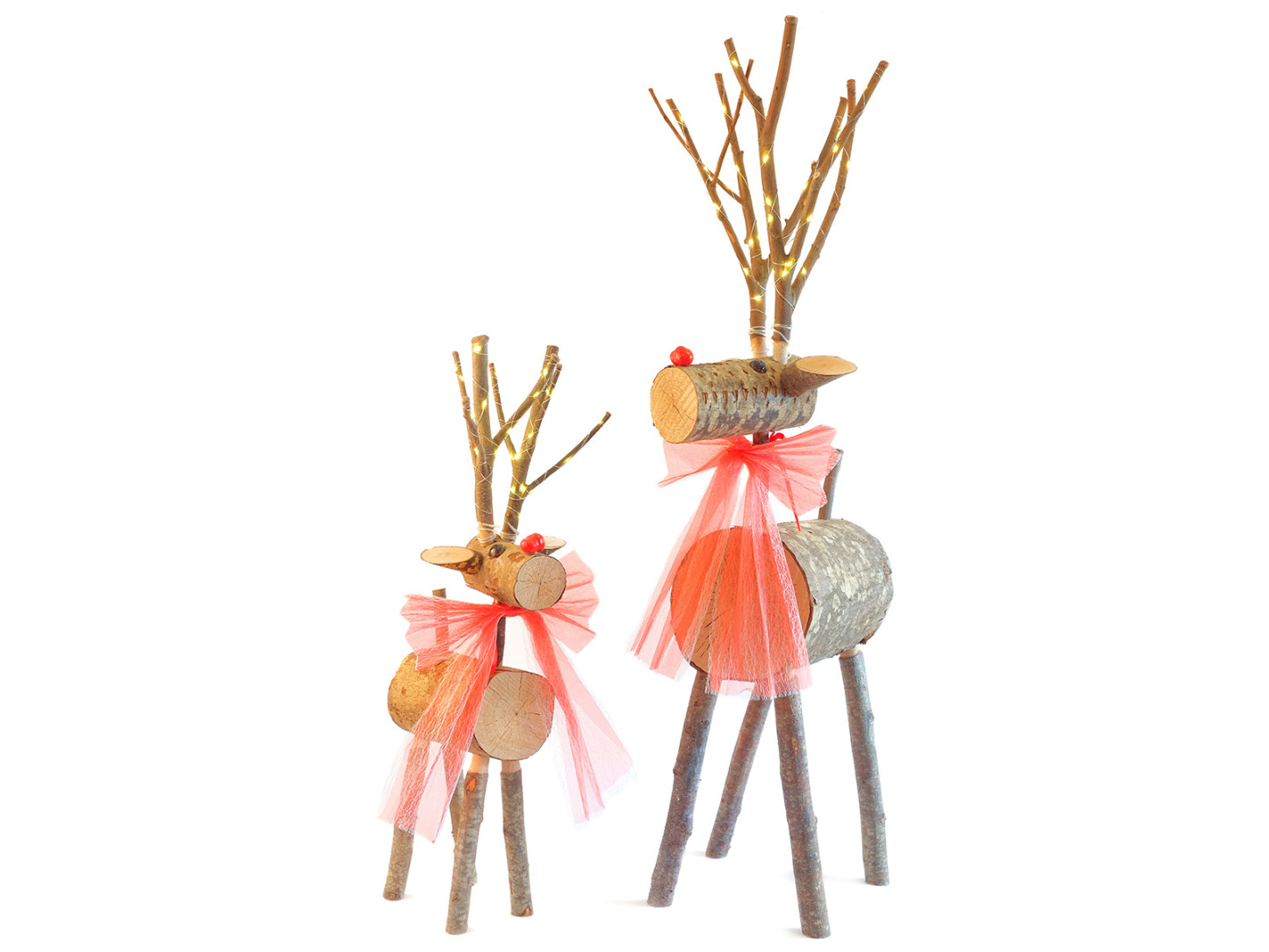 Kiln Dried Hardwood Reindeer Decorations | Baby & Large-Garden Furniture Centre--{collection_title}