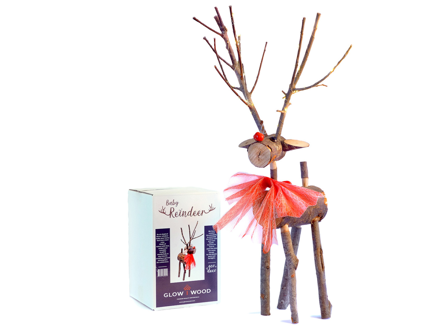 Kiln Dried Hardwood Reindeer Decorations | Baby & Large-Garden Furniture Centre--{collection_title}
