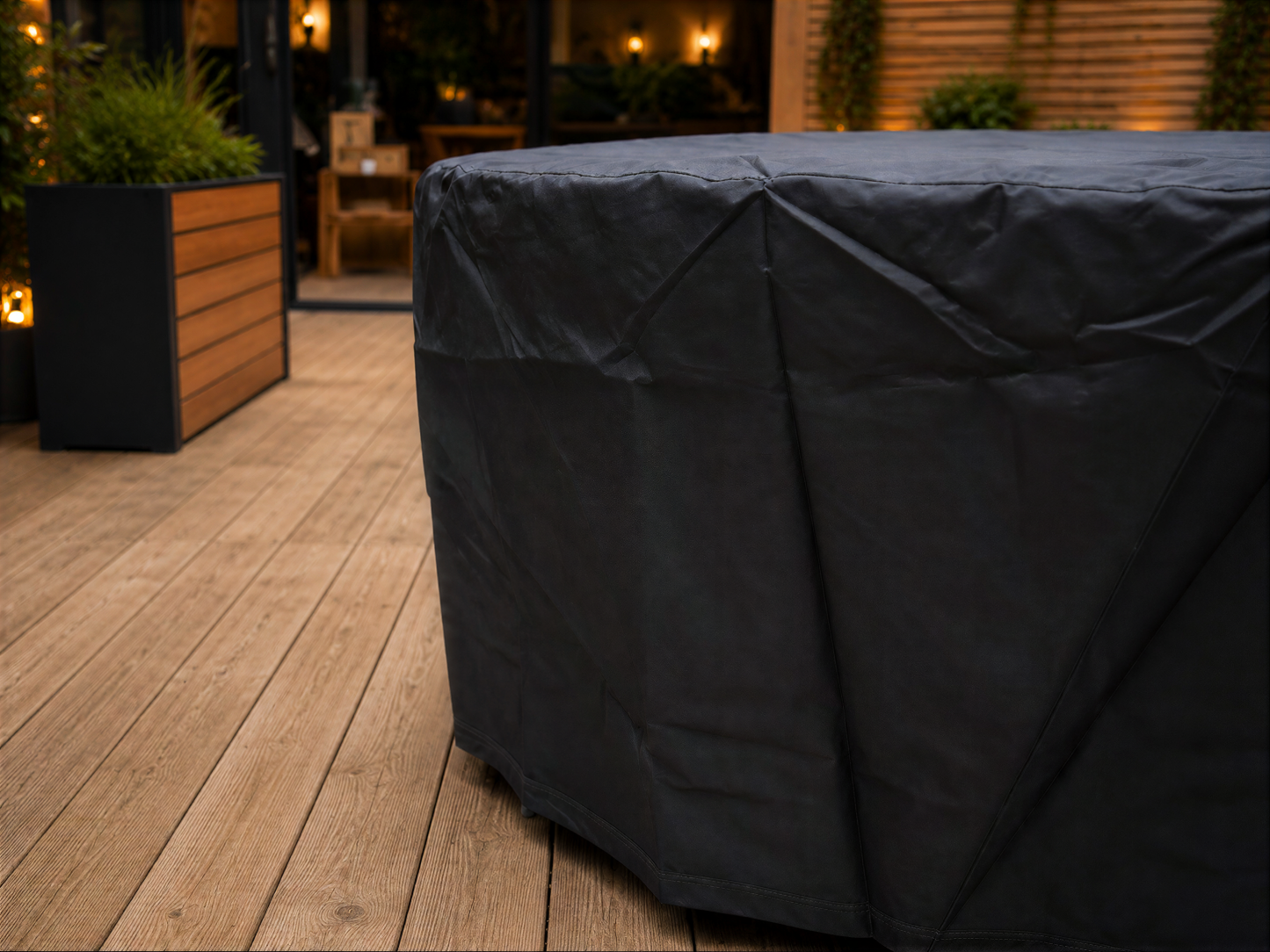 Breathable Round Table Weather Cover | Large