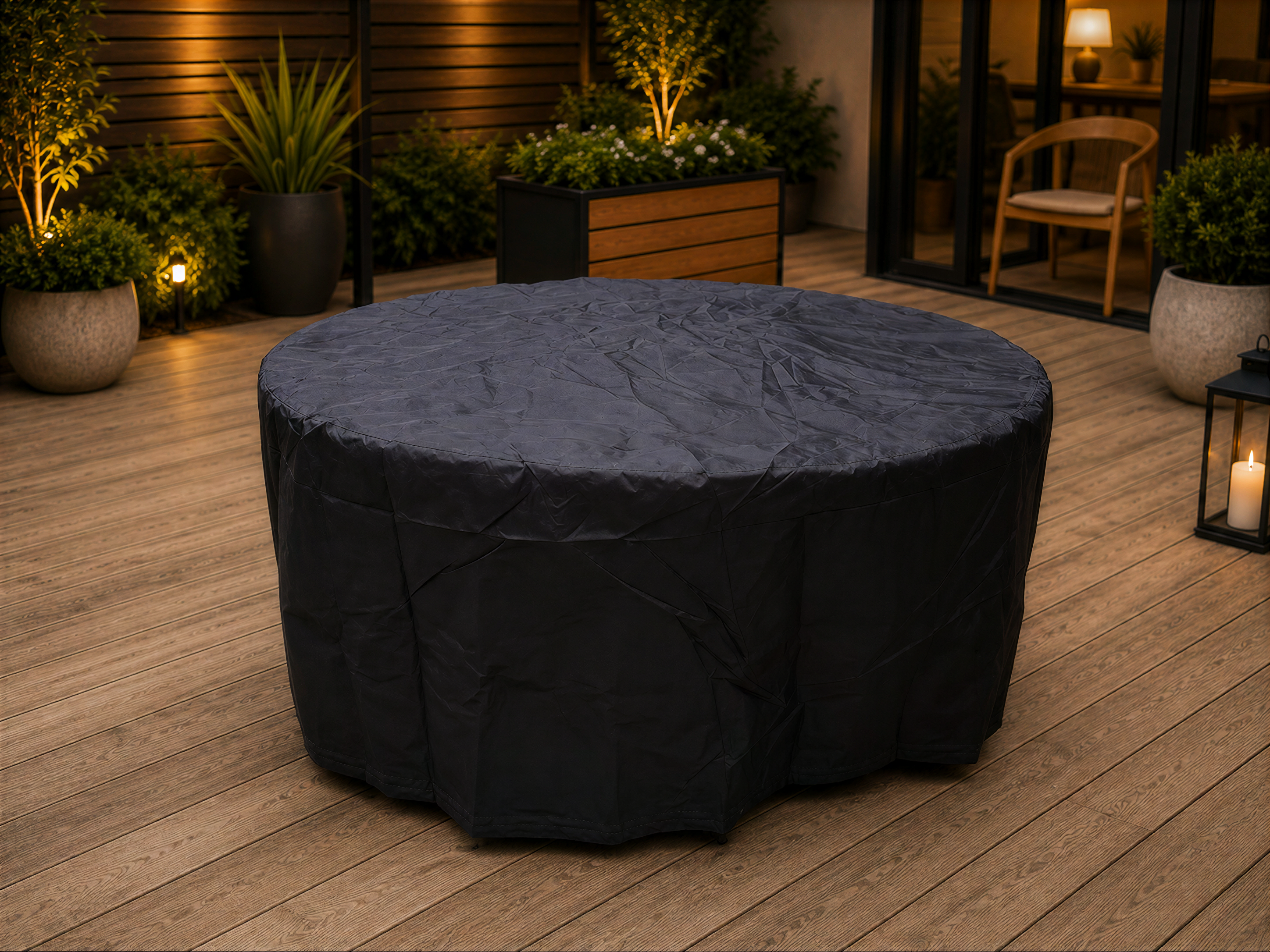Breathable Round Table Weather Cover | Small