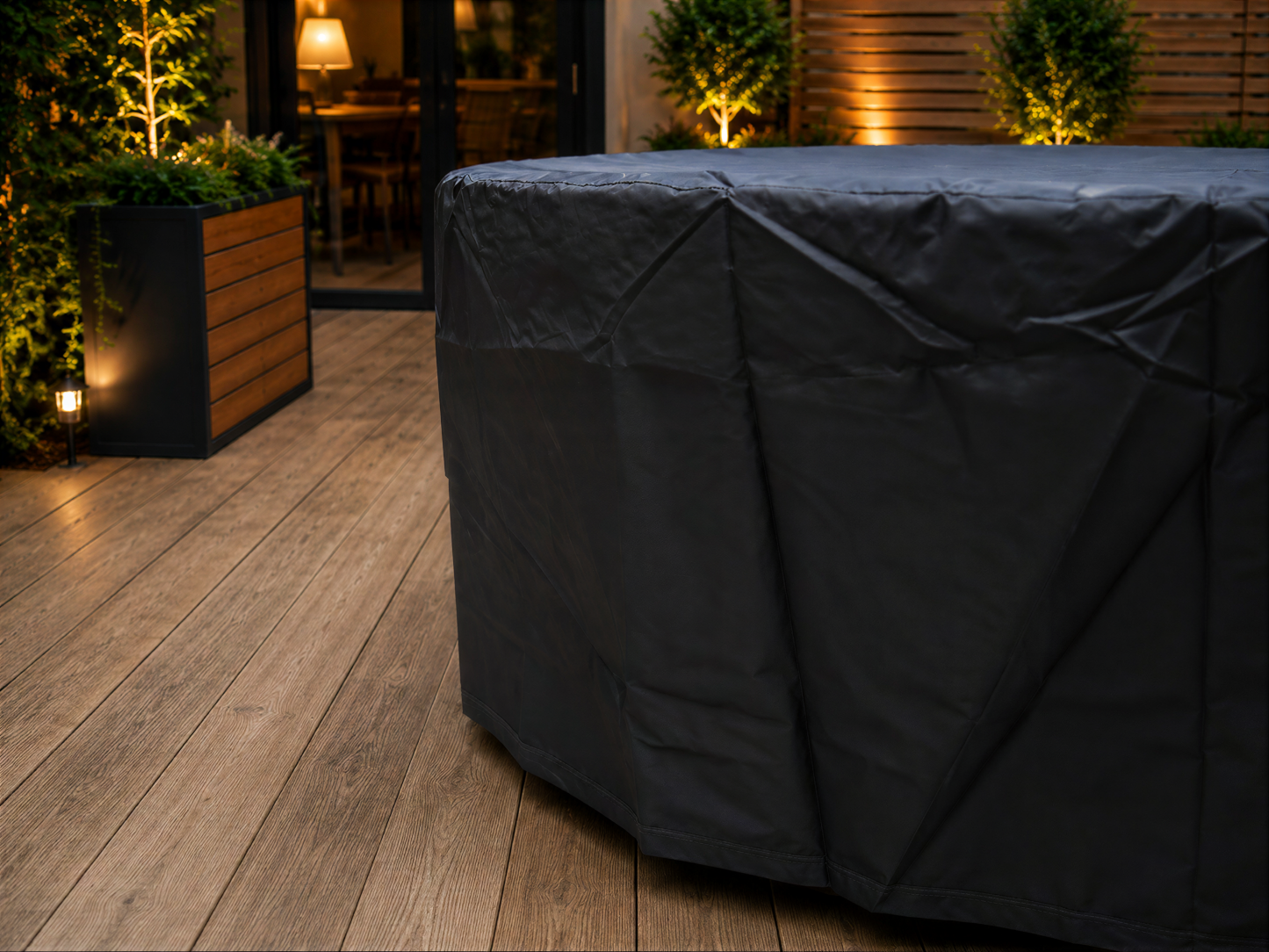 Breathable Round Table Weather Cover | Small