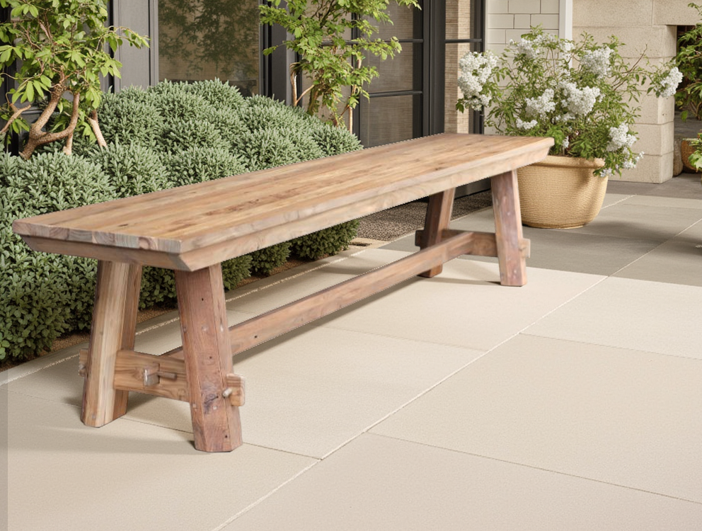 Sigar Bench -Garden Furniture Centre-MidInstock,instock,MidRange,Teak Garden Furniture,Benches,Reclaimed Furniture,Teak Benches Benches-{collection_title}