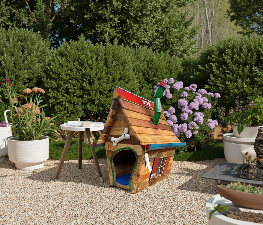 The Shack Dog House-Garden Furniture Centre-48Hour Dispatch,LowRange,Ornaments,Ranges,Metal Garden Ornaments,Think Outside Range Ranges,Gifts,Pets & Wildlife Accessories,Accessories,Pets & Wildlife-{collection_title}