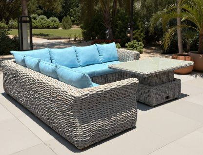 Fiji Wave Corner Unit | Extra Large -Garden Furniture Centre--{collection_title}