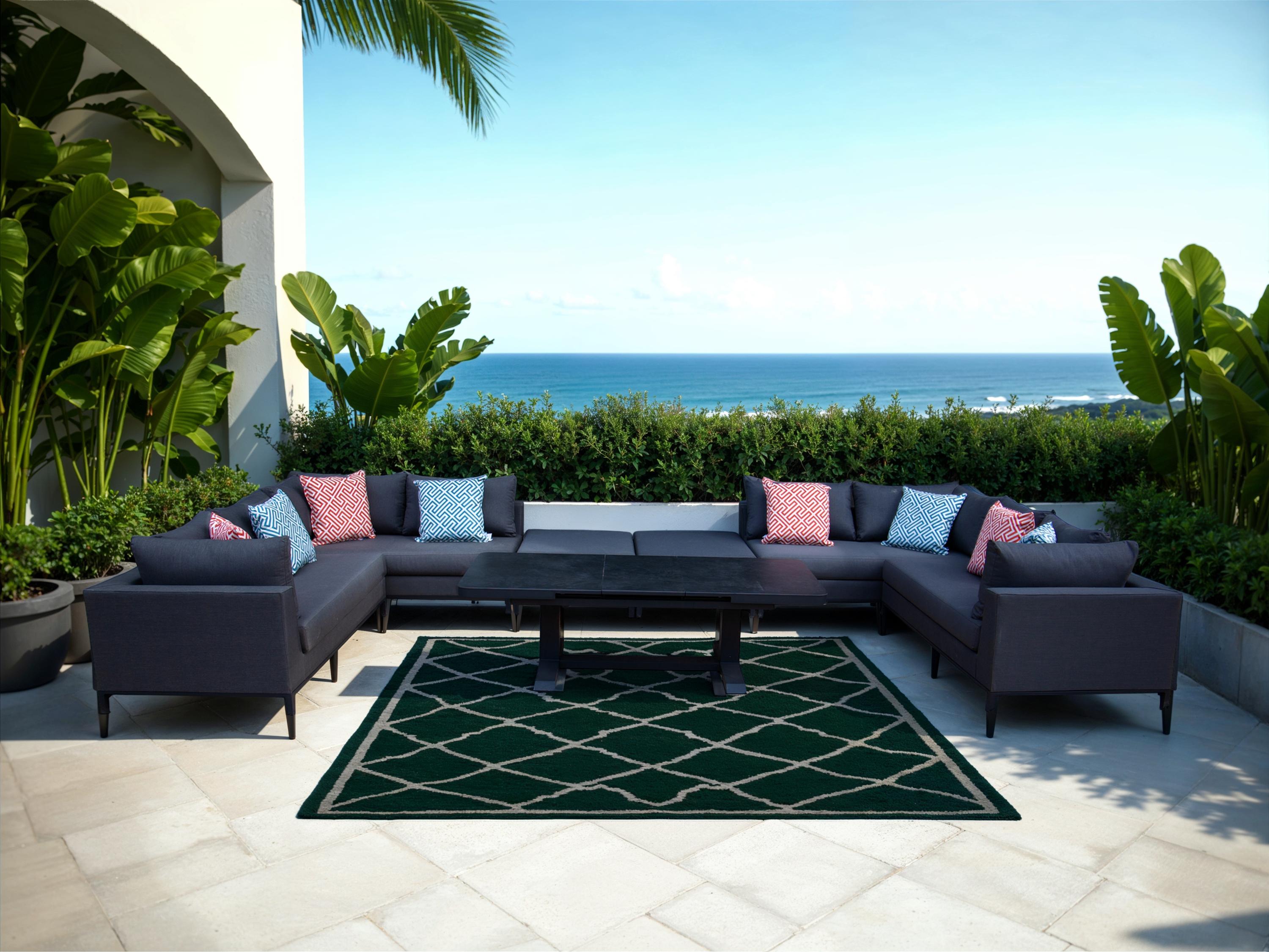 Sicilie Corner Sofa Unit | U-Shaped
