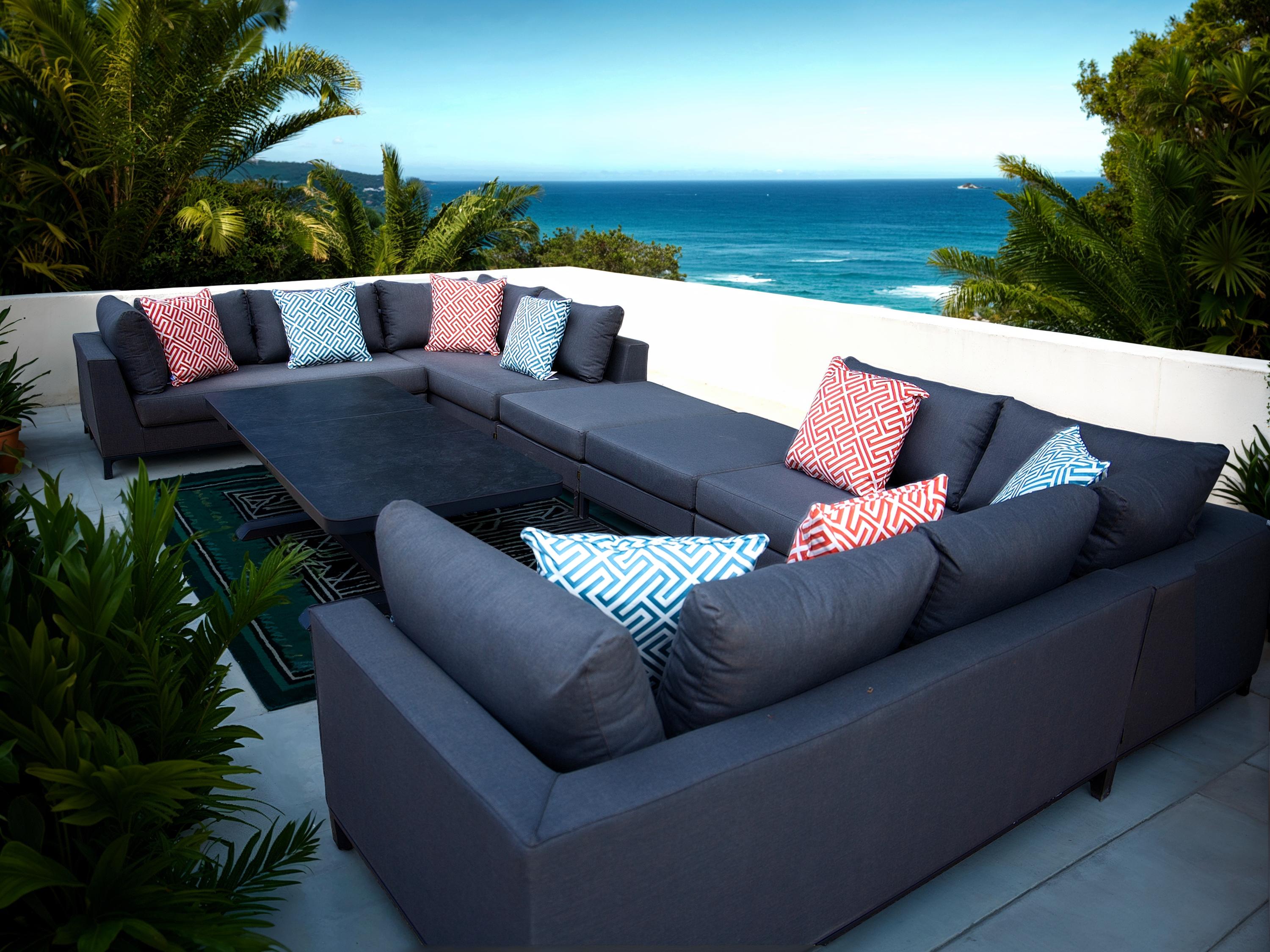 Sicilie Corner Sofa Unit | U-Shaped