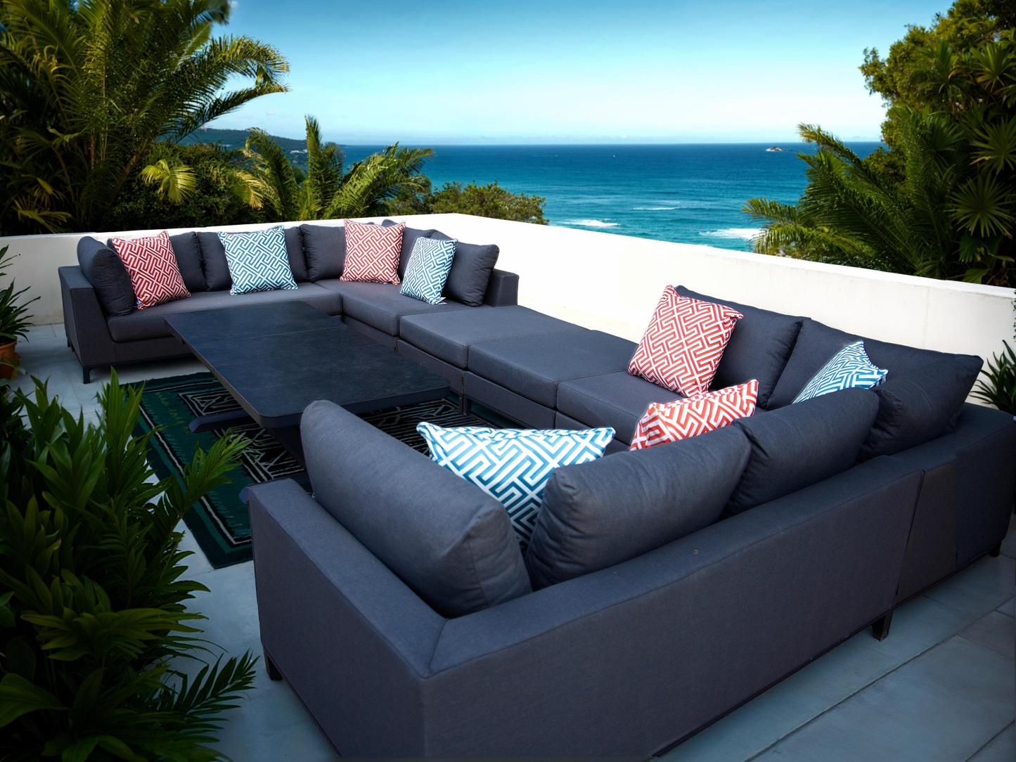 Sicilie Corner Sofa Unit | U-Shaped