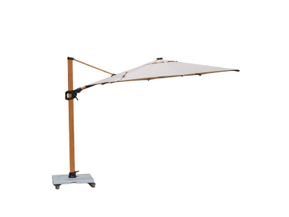 Pisa 3.5M Dia Cantilever Parasol with LED Lights-Garden Furniture Centre-HighRange,Round,Cantilever Parasols Parasols,Parasols,Cantilever Parasols-{collection_title}