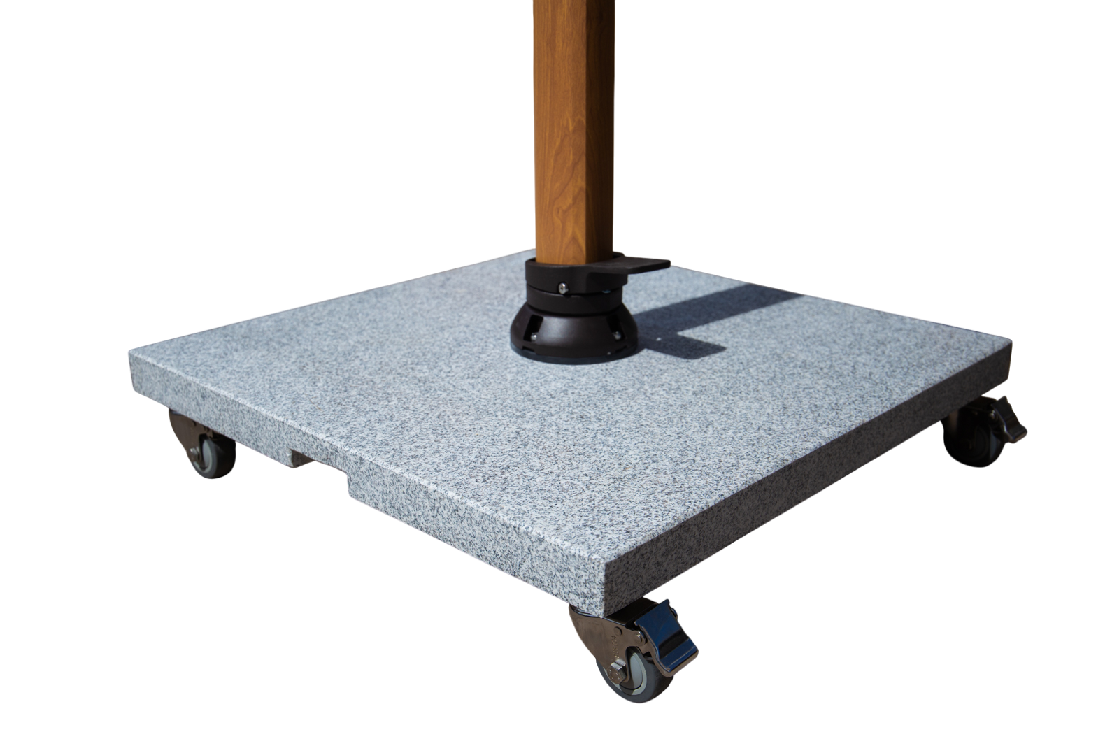 100kg Granite Base with Wheels | Cantilever Parasols-Garden Furniture Centre-MidInstock,instock,MidRange,Parasol Bases Parasols,Parasol Bases-{collection_title}