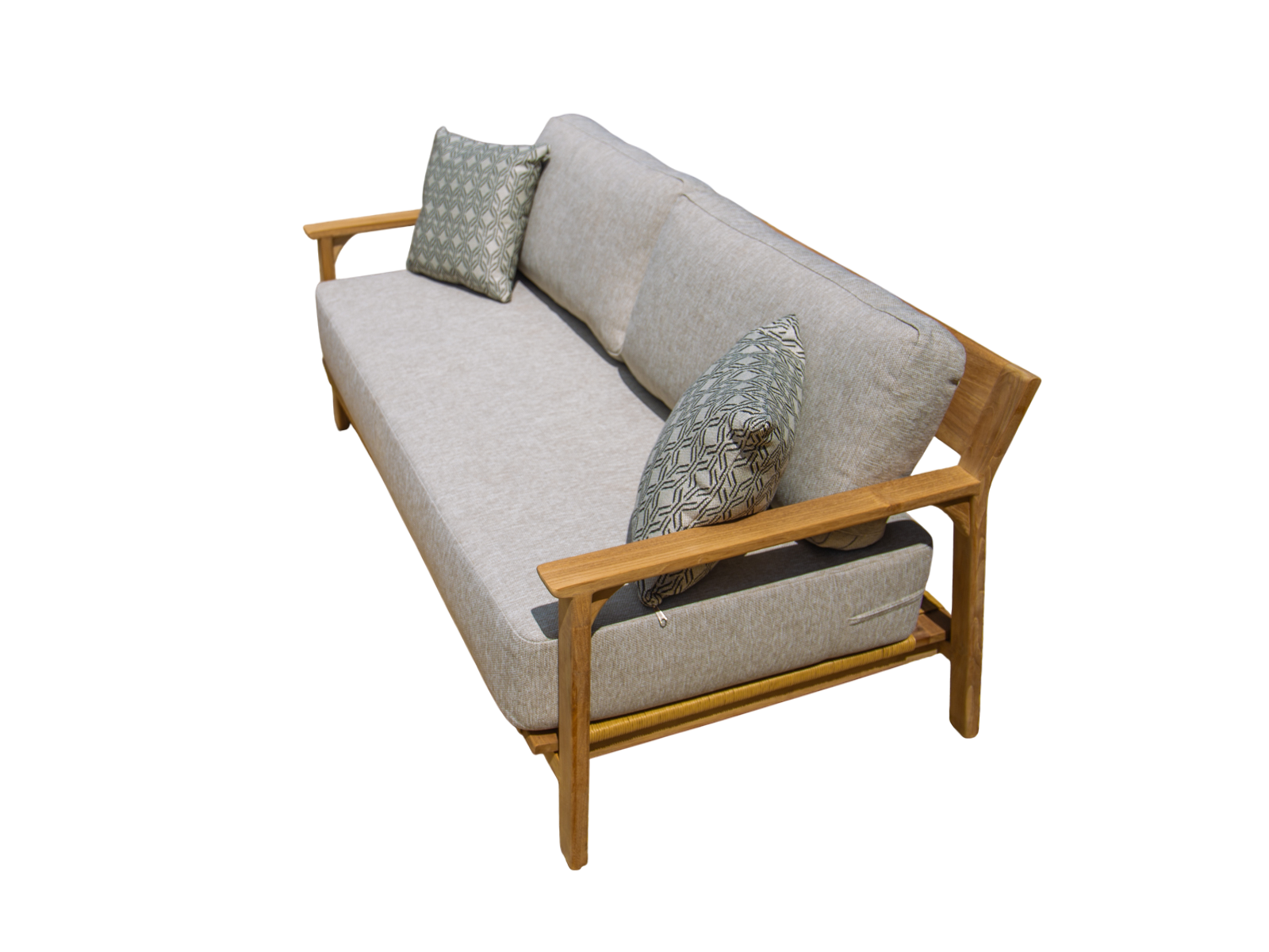 Sienna Lounge 2 Seater Sofa -Garden Furniture Centre-HighRange,Outdoor Furniture,Teak Garden Furniture,Sienna Range,Sale,Clearance Line,Outdoor Lounging,Teak,Teak Sofas,Sofa-{collection_title}