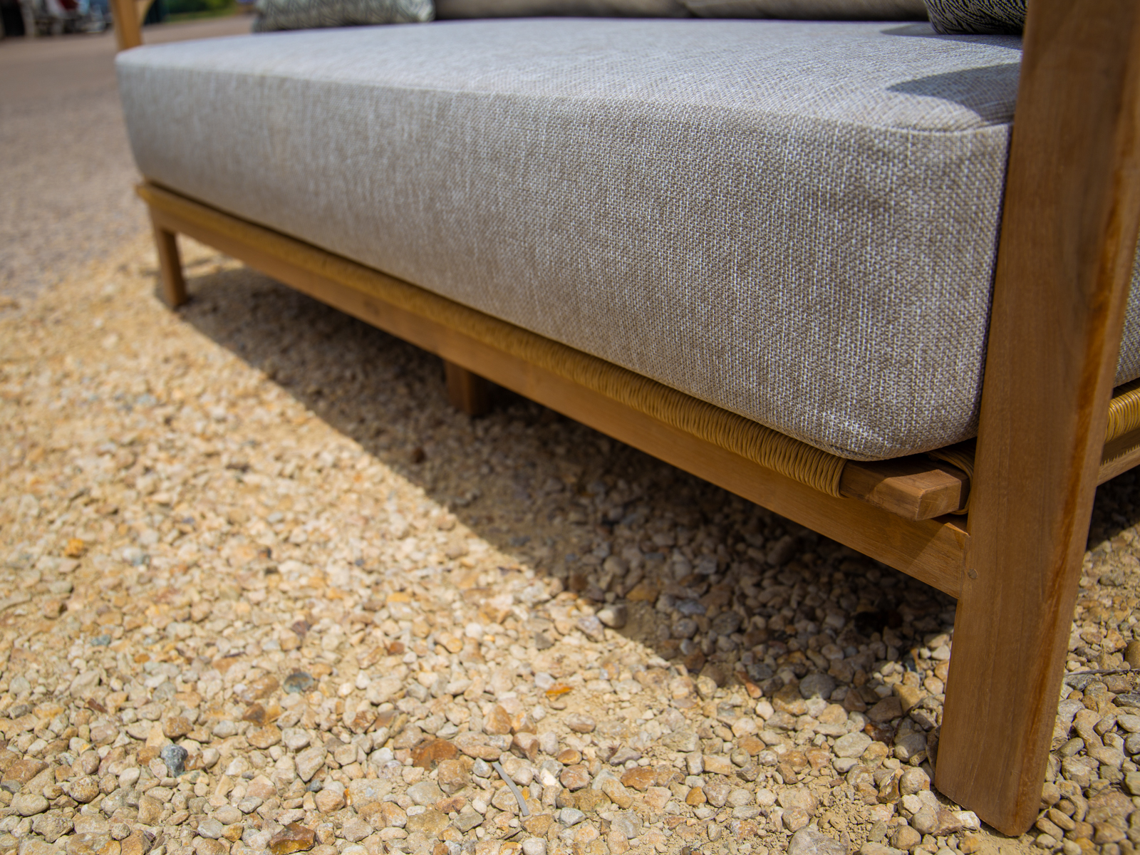 Sienna Lounge 2 Seater Sofa | Ex-display-Garden Furniture Centre-HighRange,Outdoor Furniture,Teak Garden Furniture,Sienna Range,Sale,Clearance Line,Outdoor Lounging,Teak,Teak Sofas,Sofa,Ex-Display,Showroom exdis-{collection_title}