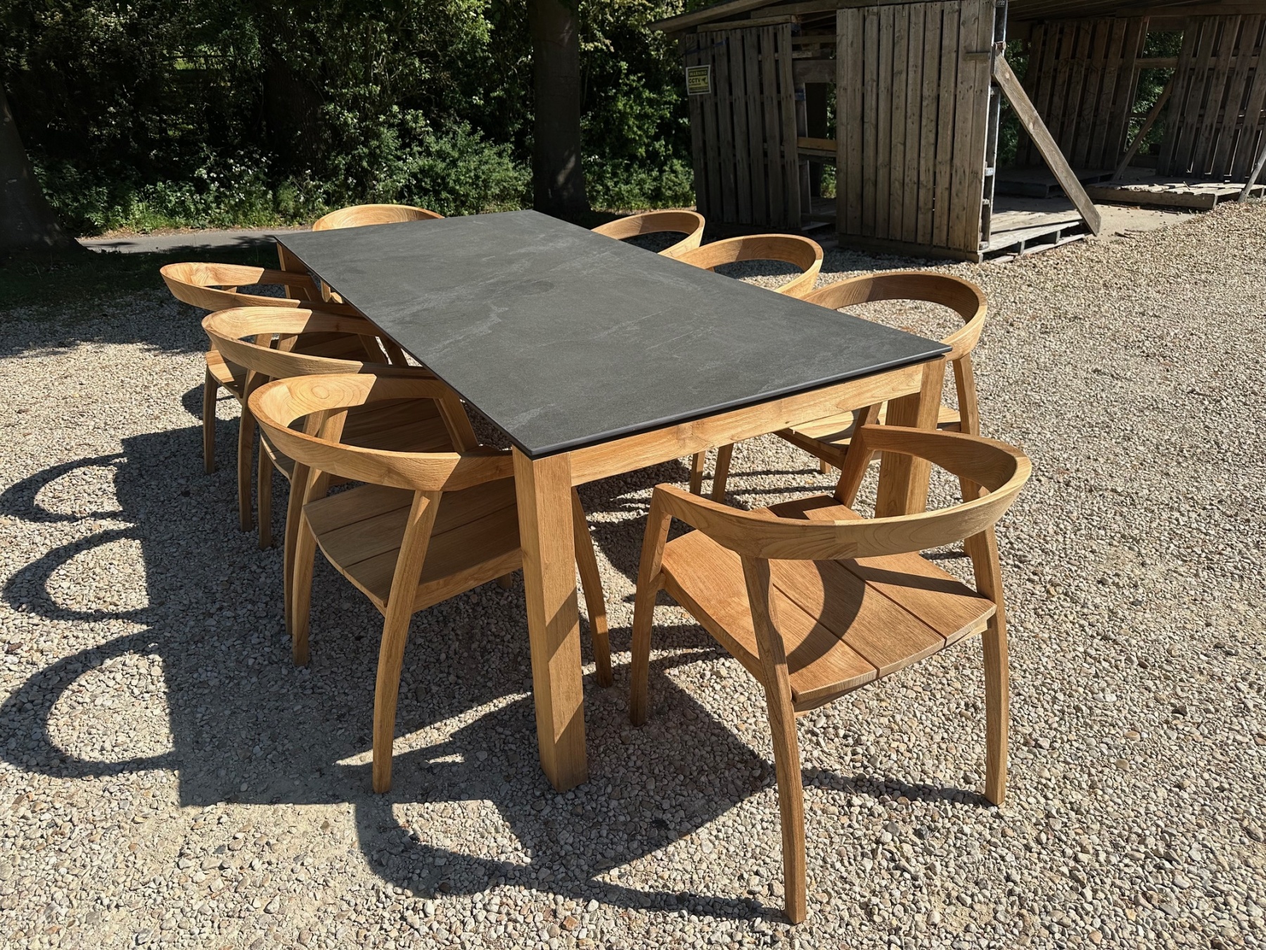 Sierra 8 Chair Dining Set | Bari Range-Garden Furniture Centre-HighRange,Outdoor Dining,Outdoor Furniture-{collection_title}