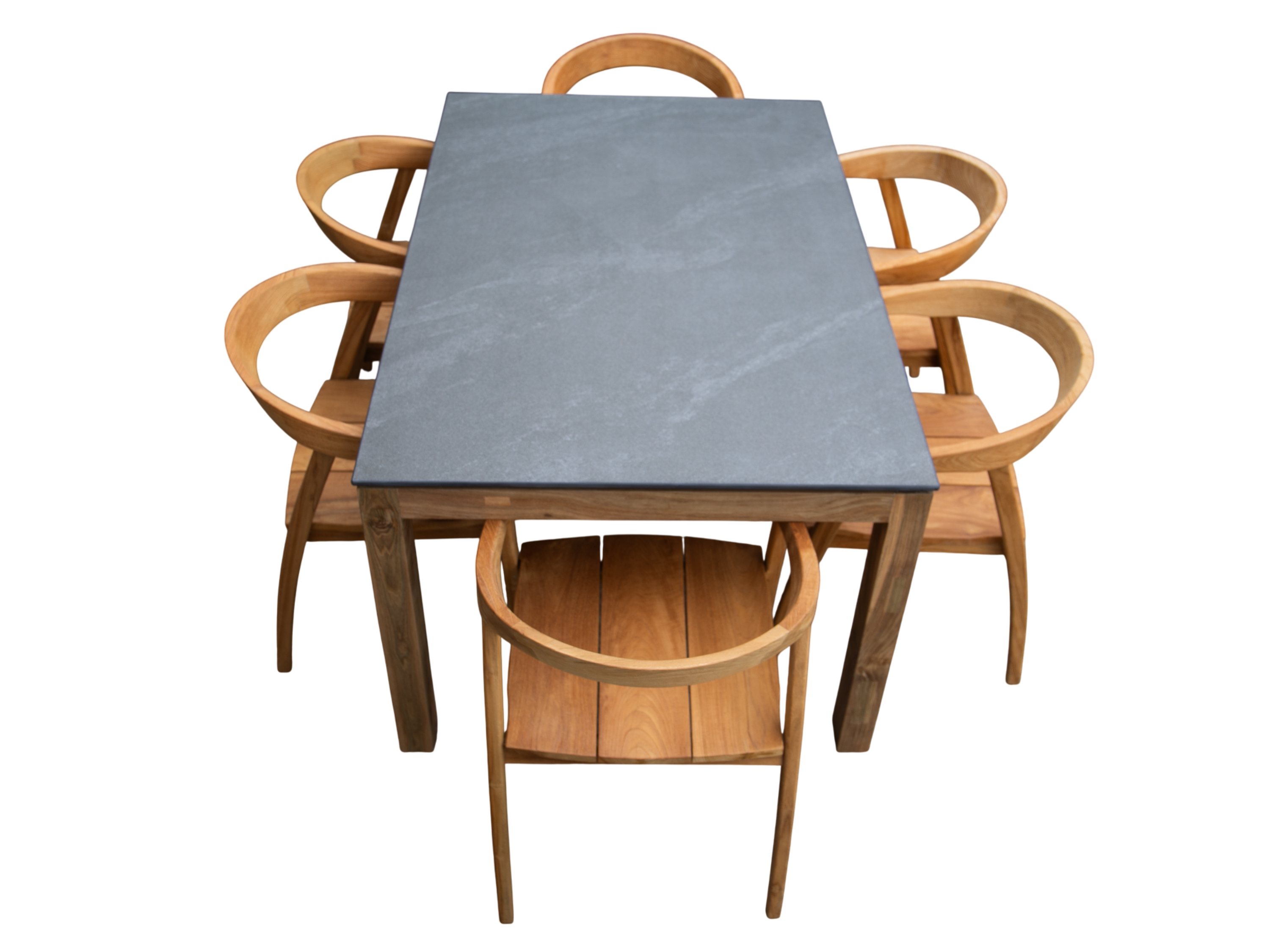 Sierra Bari 6 Chair Dining Set