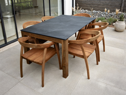 Sierra Bari 6 Chair Dining Set