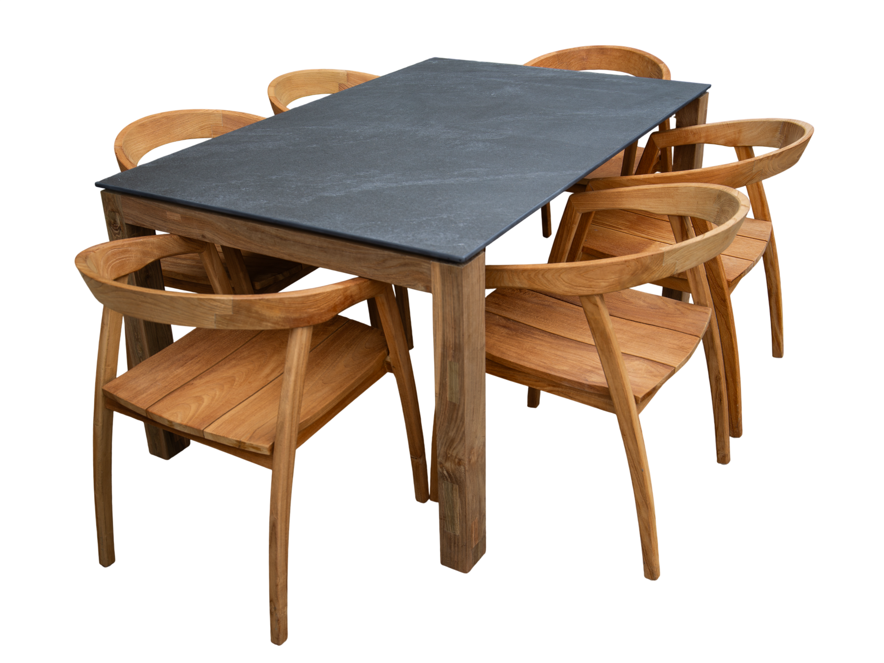 Sierra Bari 6 Chair Dining Set