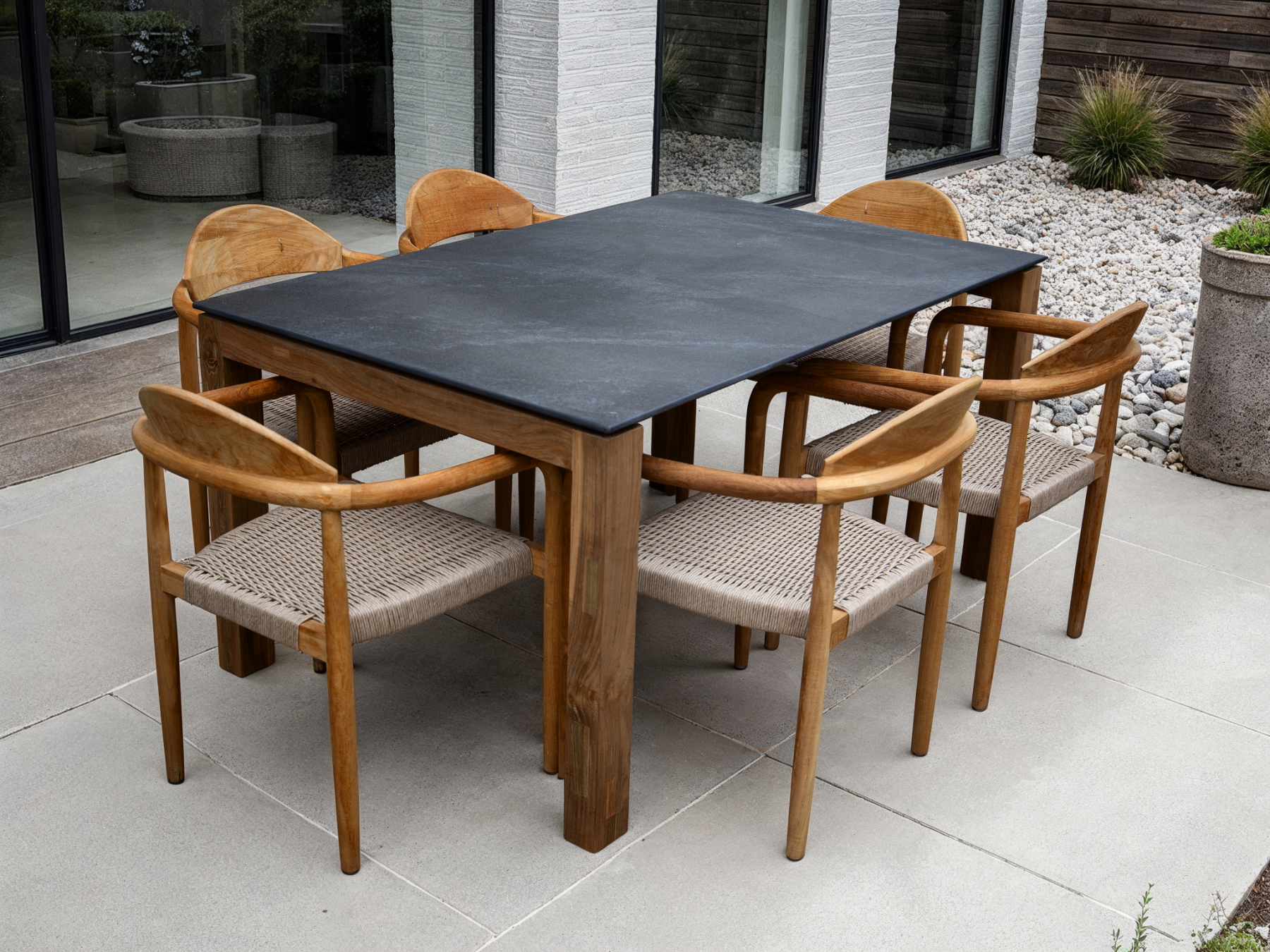 Sierra Bella 6 Chair Dining Set