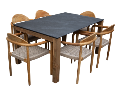Sierra Bella 6 Chair Dining Set