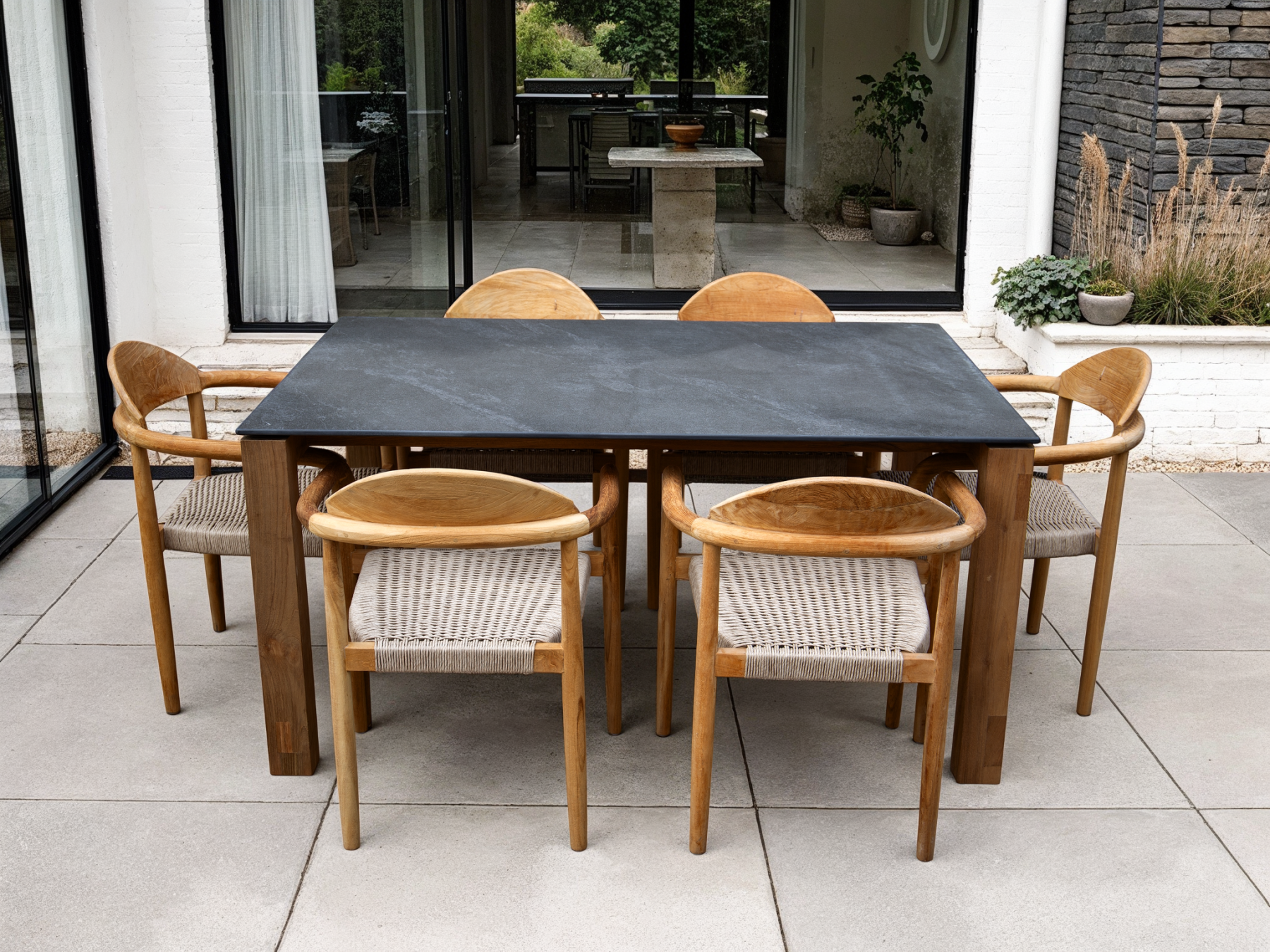Sierra Bella 6 Chair Dining Set