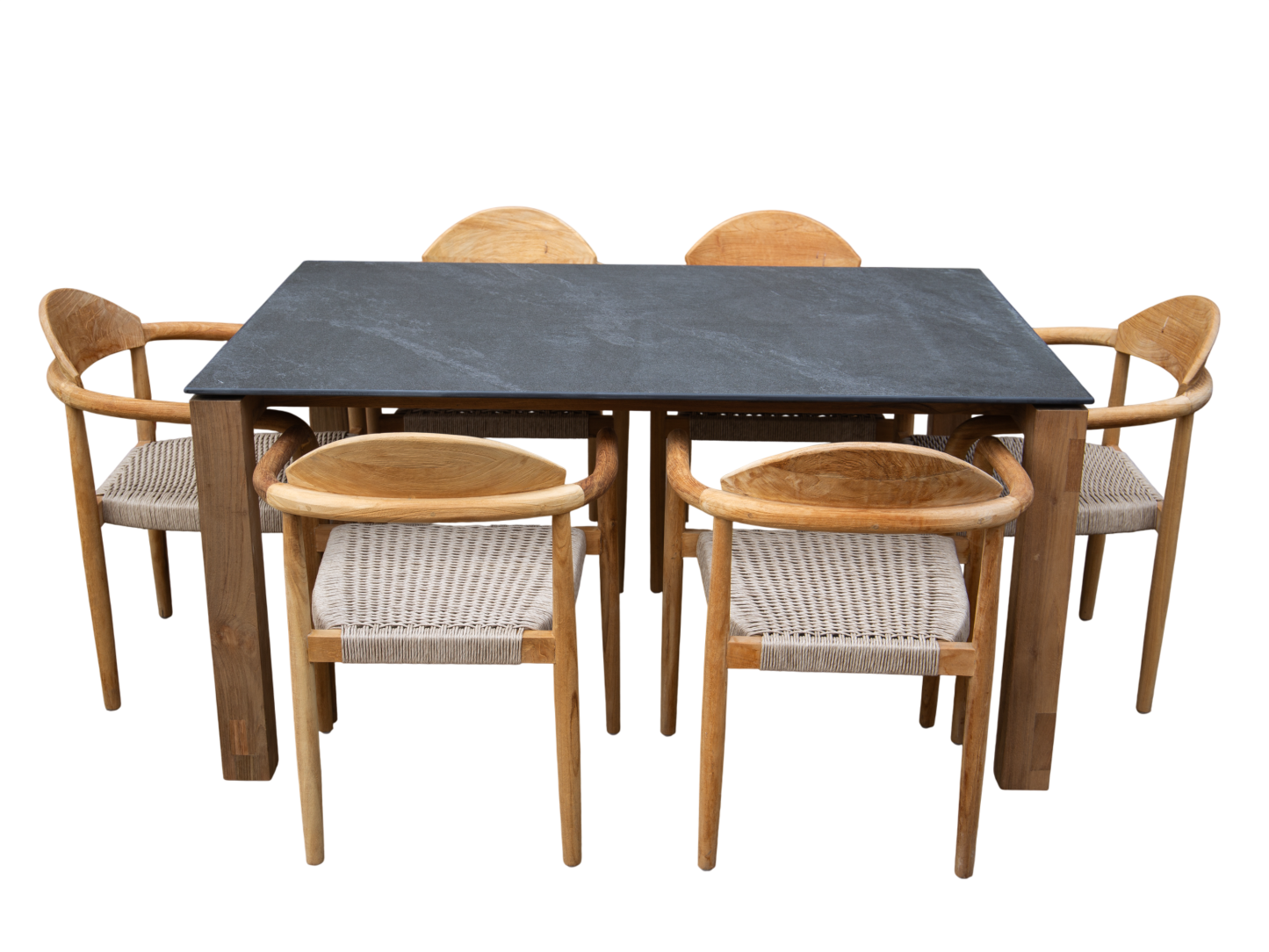 Sierra Bella 6 Chair Dining Set