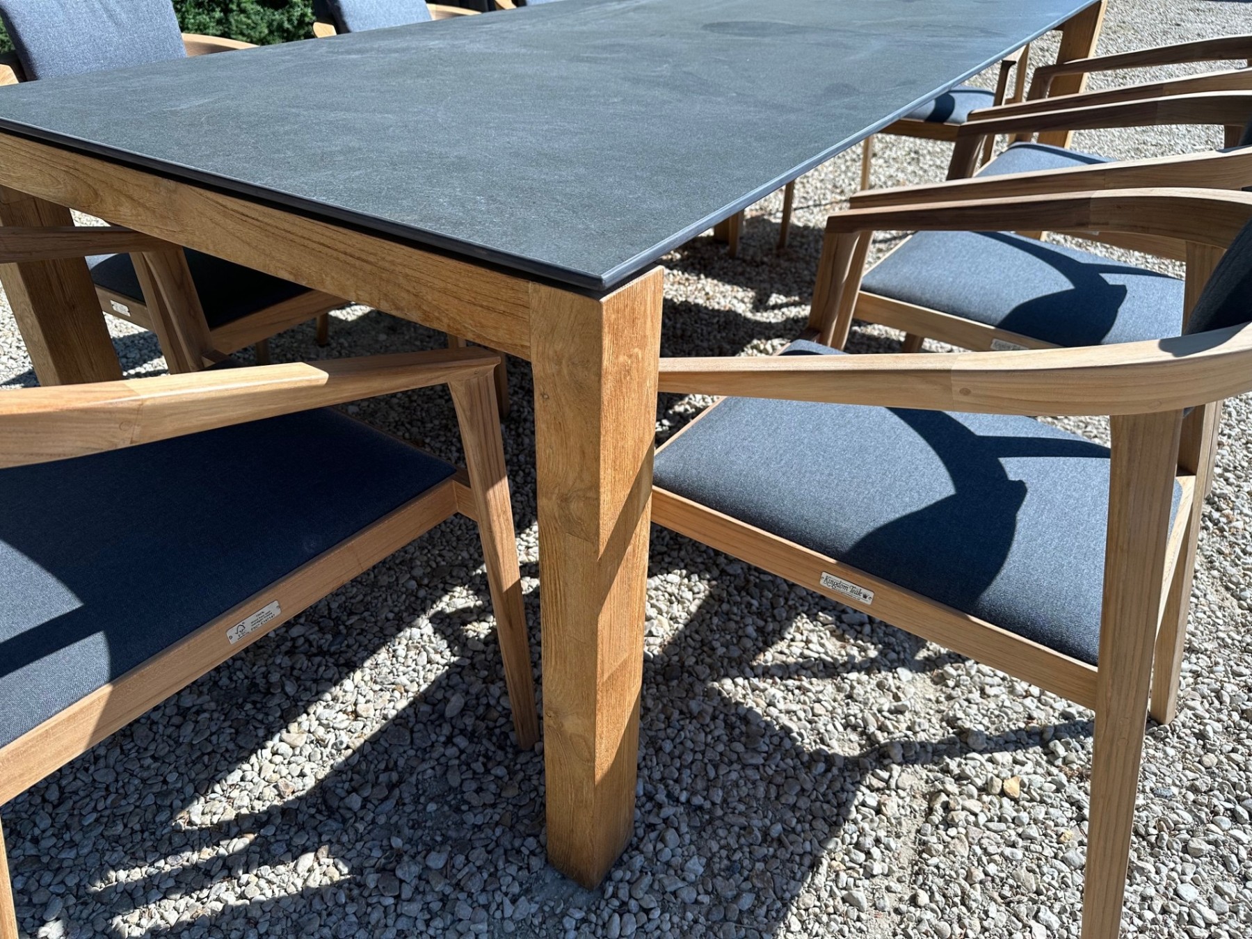 Sierra Mustique 8 Chair Dining Set | Bari Range-Garden Furniture Centre-HighRange,Outdoor Dining,Outdoor Furniture-{collection_title}